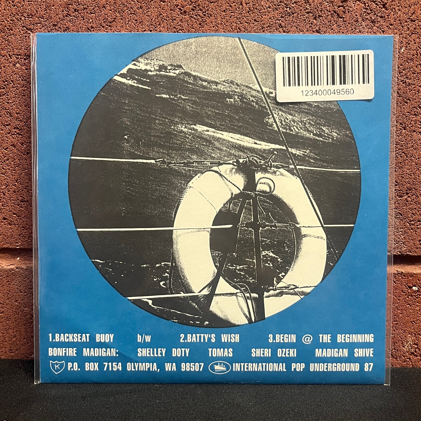 Used Vinyl: Bonfire Madigan "Backseat Buoy" 7"