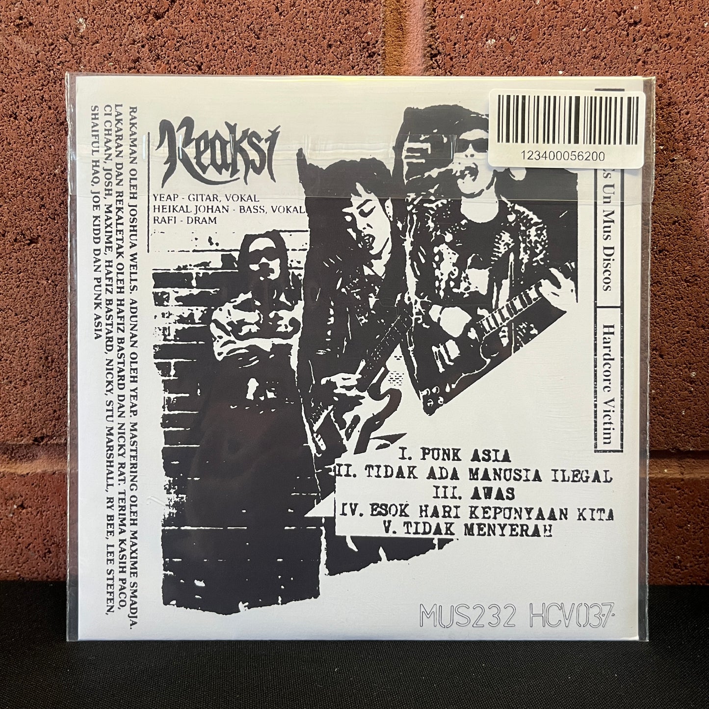 Used Vinyl: Reaksi "Esok Hari Kepunyaan Kita" 7" (Pink Vinyl)