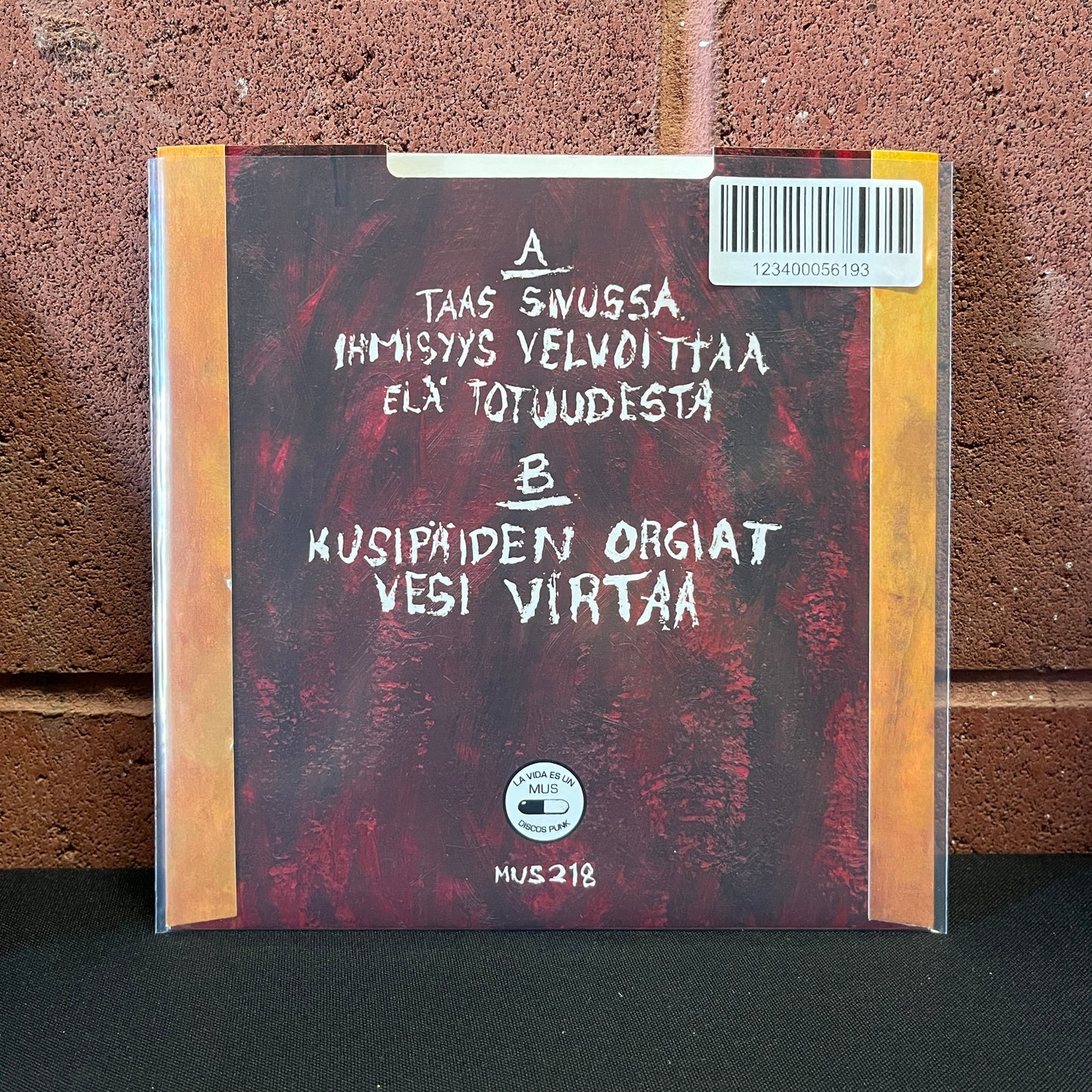 Used Vinyl: Kohti Tuhoa "Elä Totuudesta" 7" (Red Vinyl)