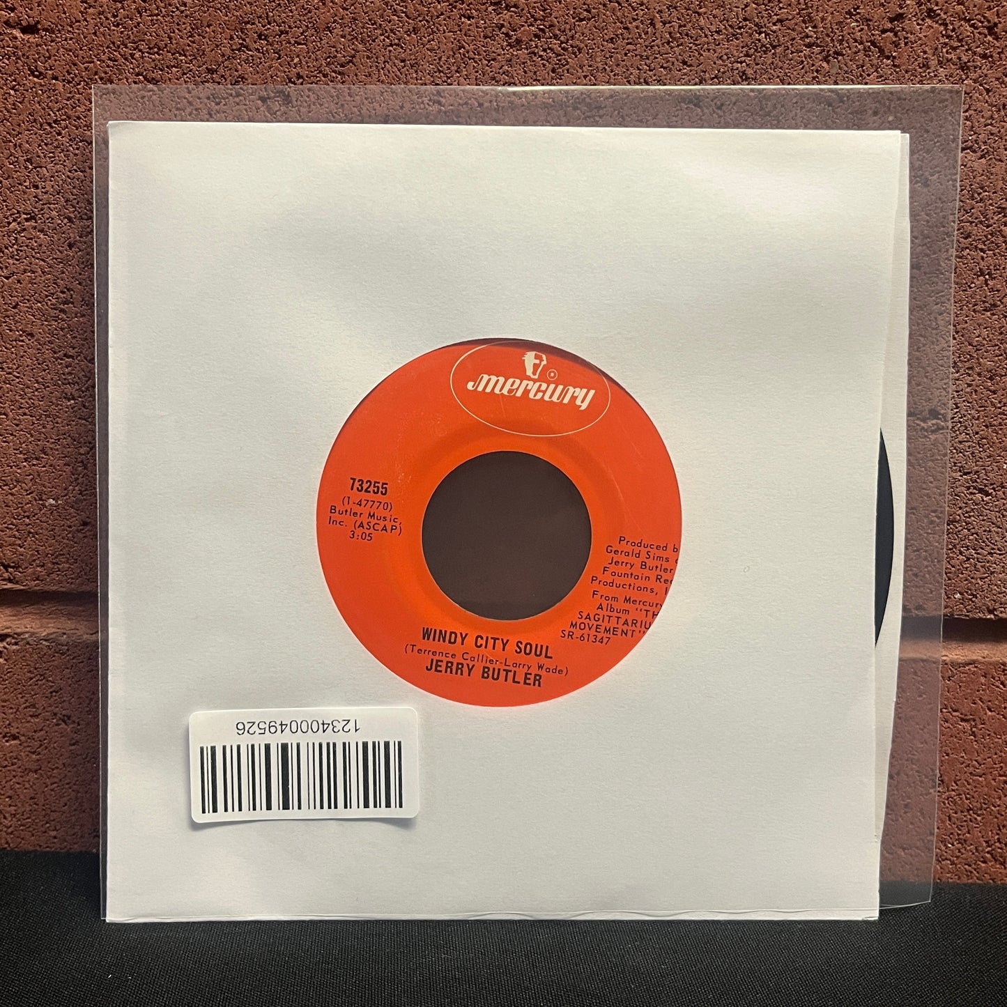 Used Vinyl: Jerry Butler and Brenda Lee Eager "Ain't Understanding Mellow" 7"