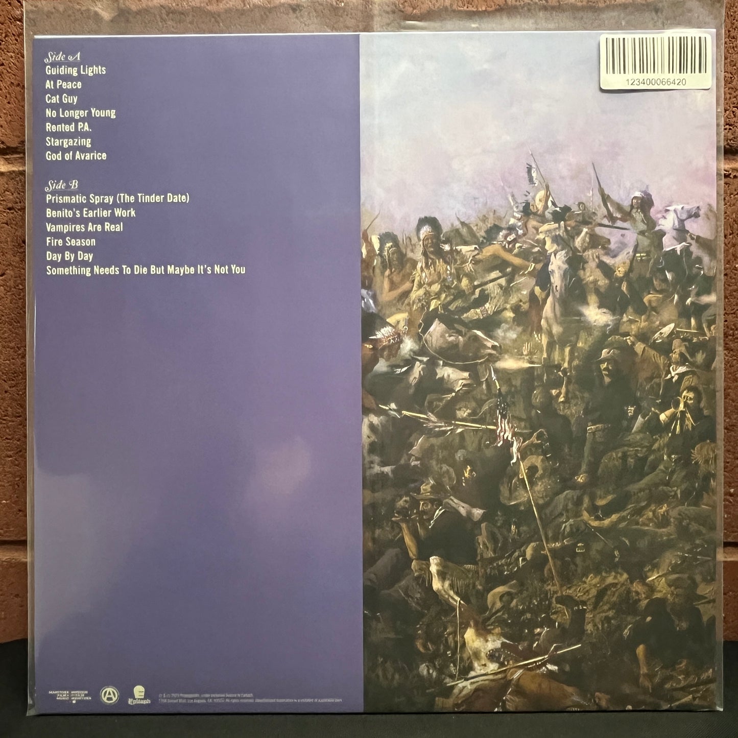 Used Vinyl: Propagandhi "At Peace" LP (2025 Press - Translucent Pink)