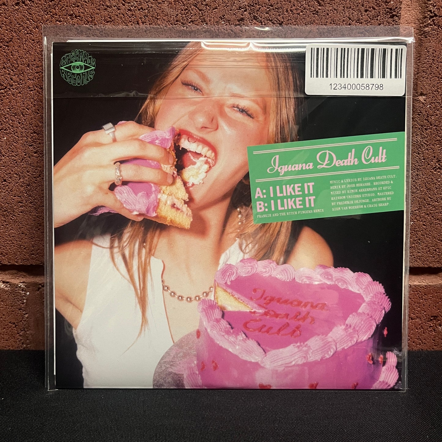 Used Vinyl: Iguana Death Cult "I Like It" 7" (Pink Vinyl)