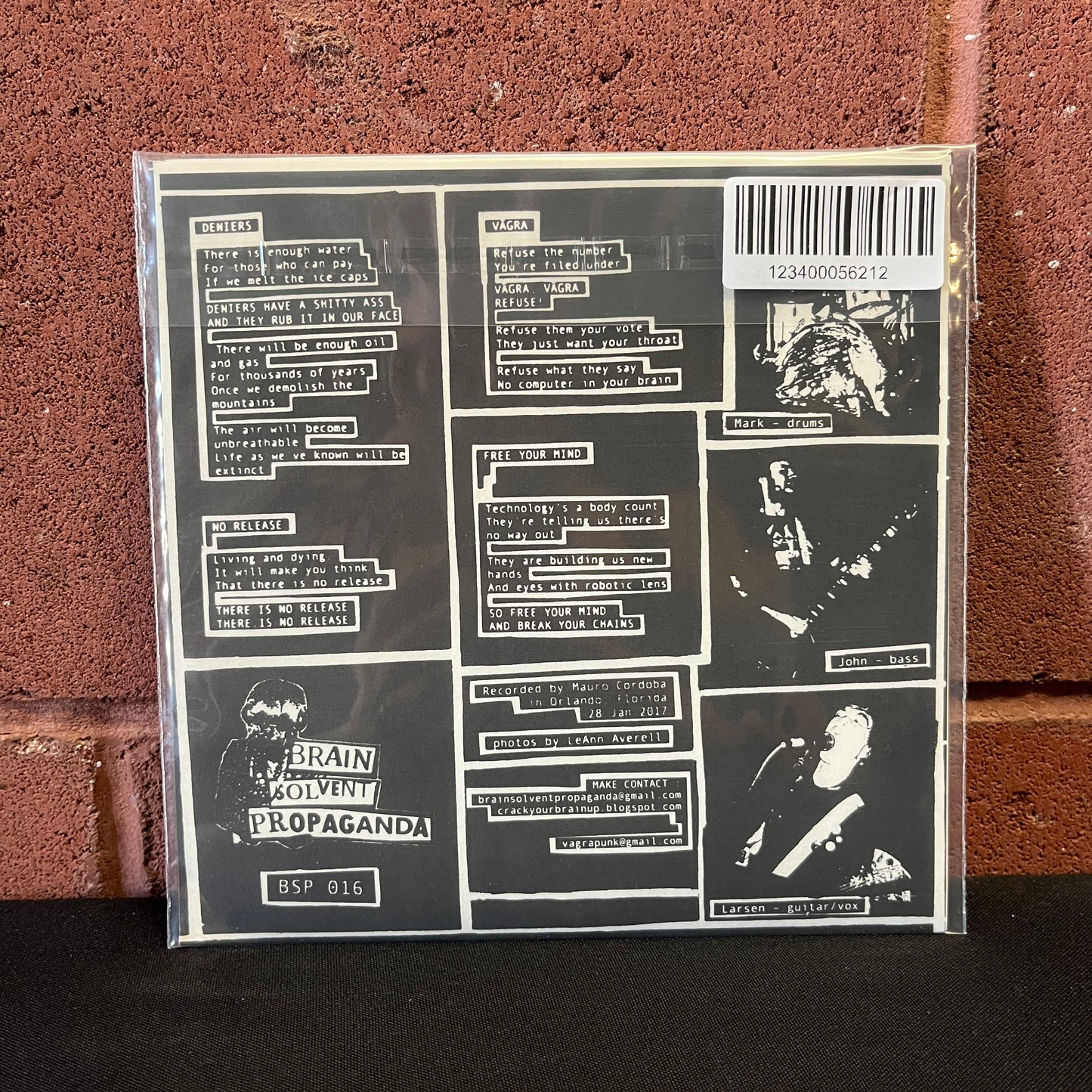 Used Vinyl: Vagra "Refuse EP" 7"