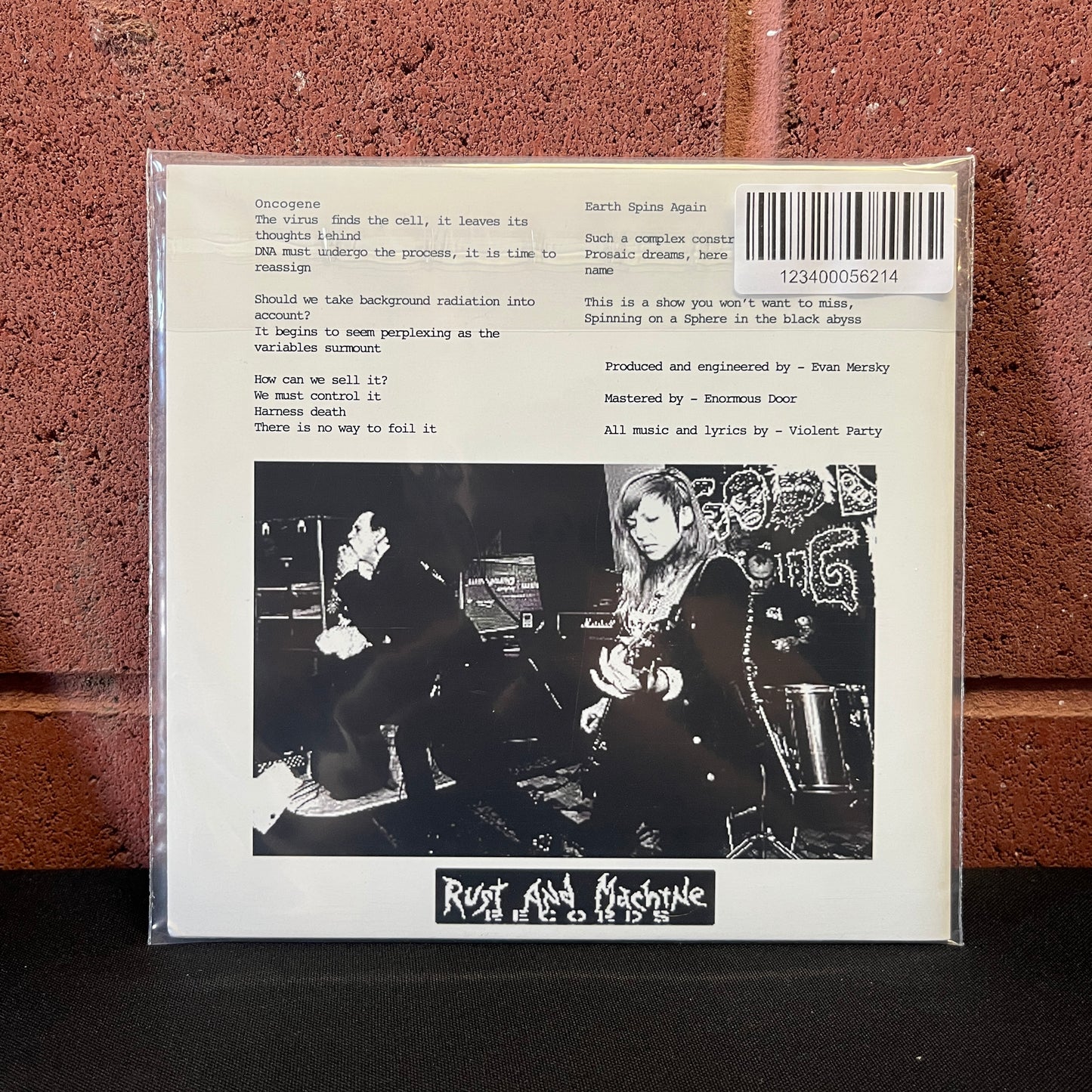 Used Vinyl: Violent Party "Sinusoidal Limitations" 7"