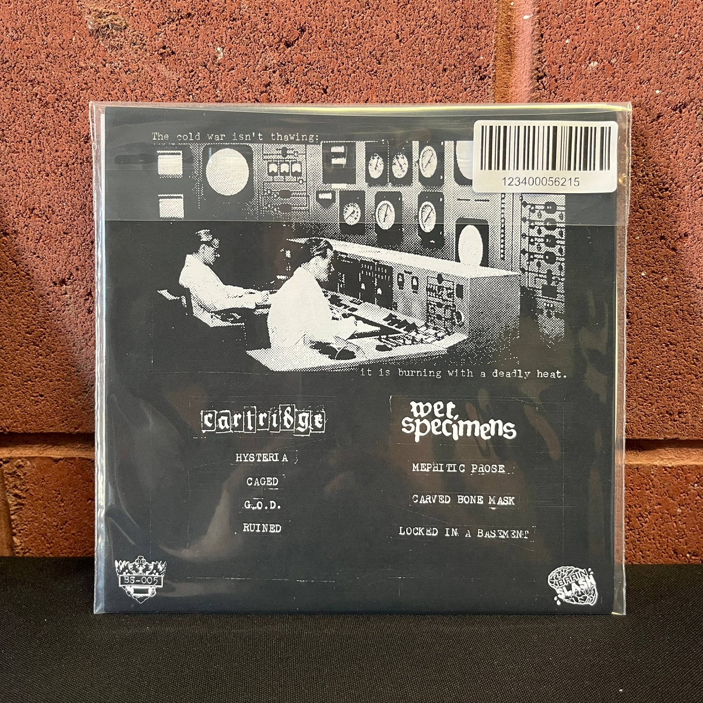 Used Vinyl: Wet Specimens / Caretidge "Dawn Of The Ice Age" 7"