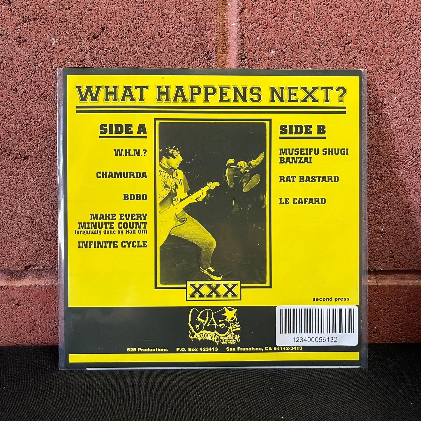 Used Vinyl: What Happens Next? "S/T" 7" (White Vinyl)