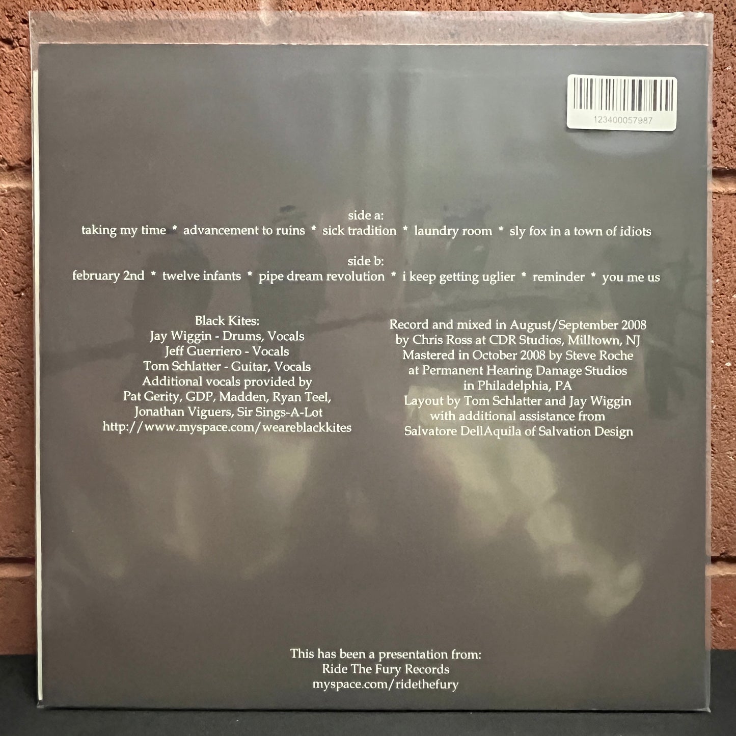 Used Vinyl: Black Kites "Advancement to Ruins" LP