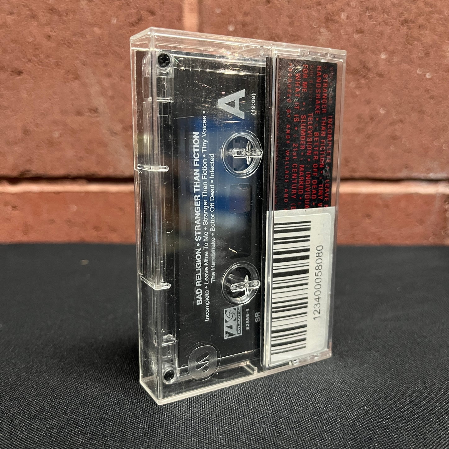 Used Cassette: Bad Religion "Stranger Than Fiction" Tape (1994 US pressing)
