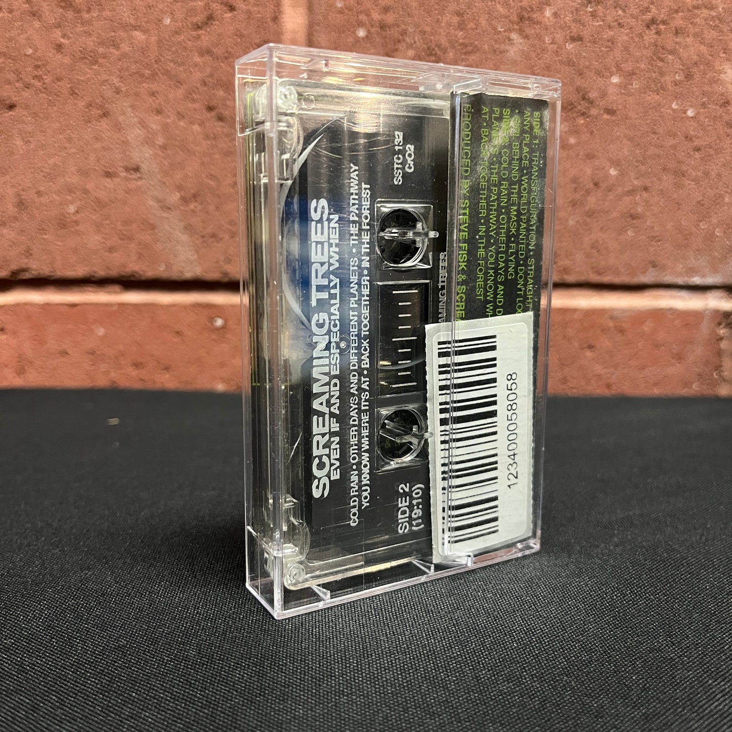 Used Cassette: Screaming Trees "Even If And Especially When" Tape (1987 SST pressing)