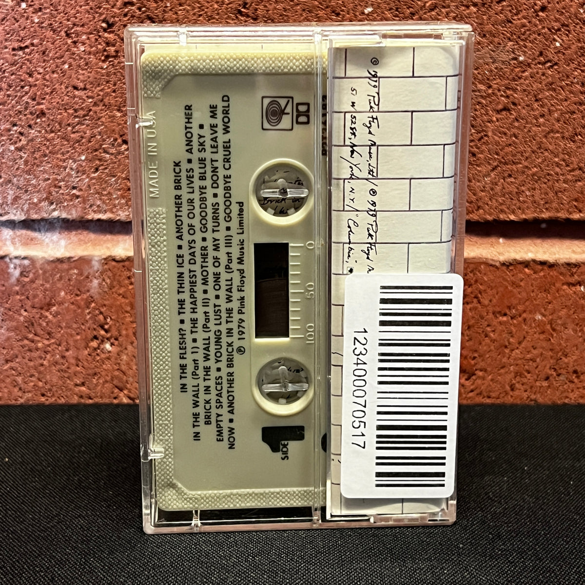 Used Cassette: Pink Floyd "The Wall" Tape