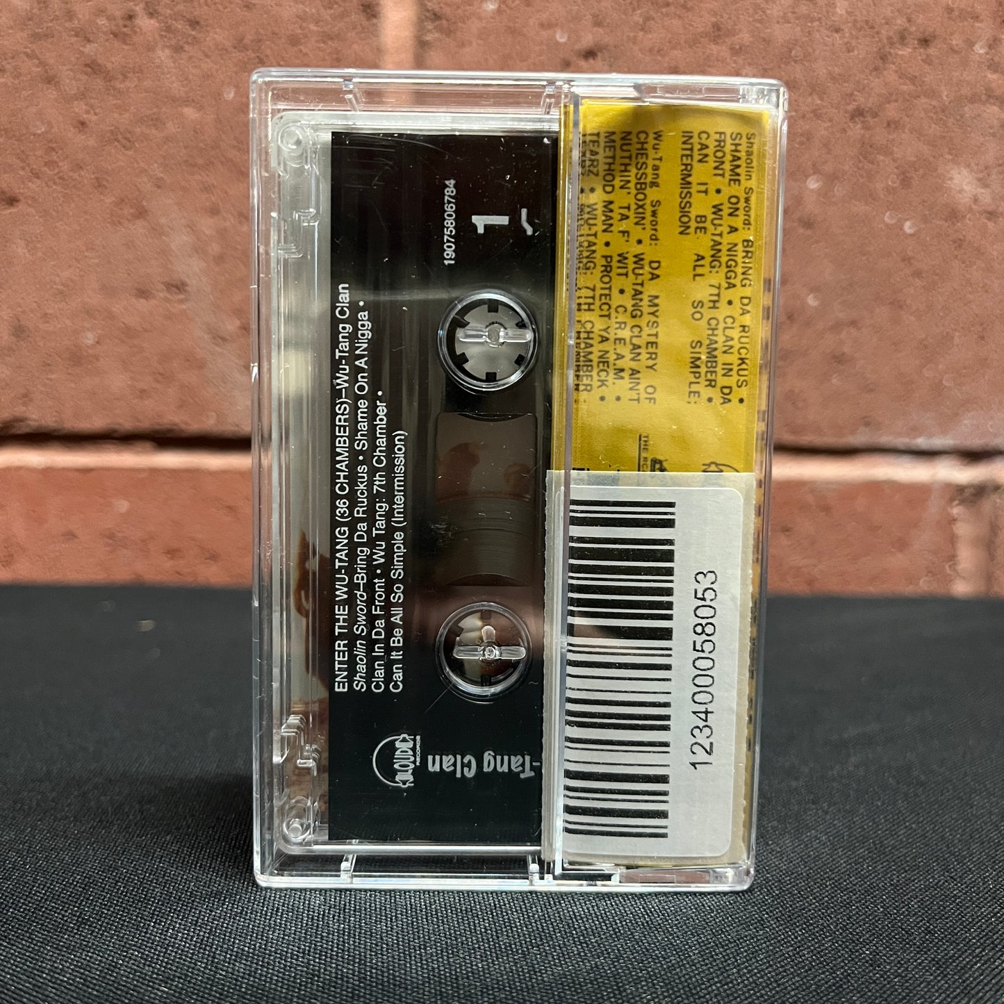 Used Cassette: Wu-Tang Clan "Enter The Wu-Tang (36 Chambers)" Tape (2018 pressing)
