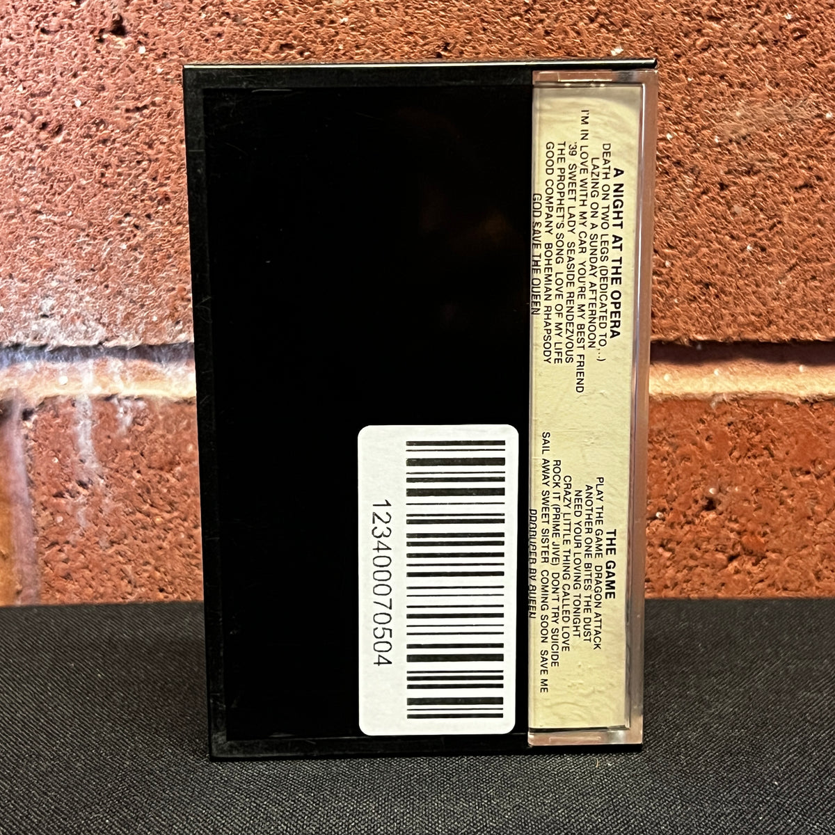 Used Cassette: Queen "A Night At The Opera / The Game" Tape