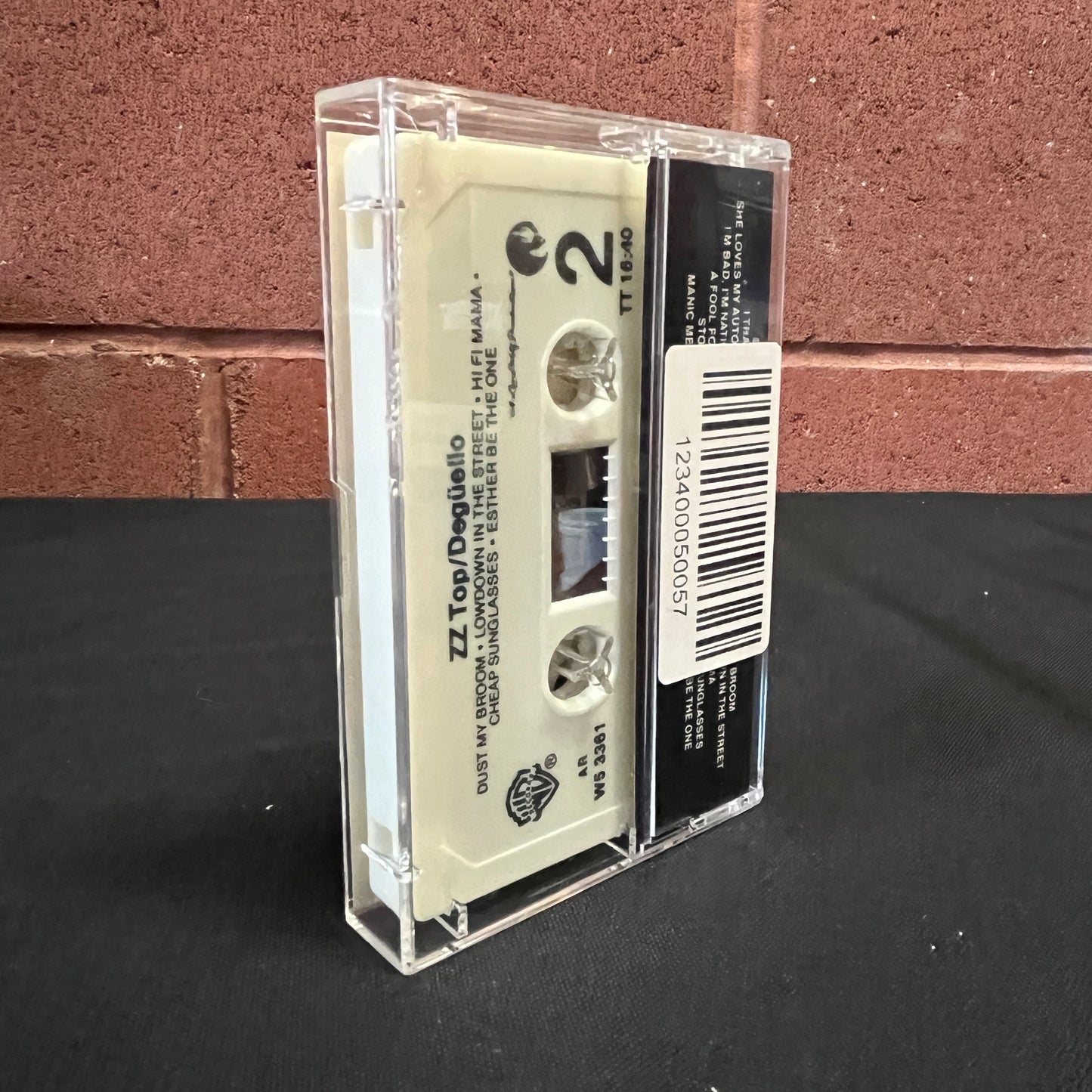 Used Cassette: ZZ Top "Deguello" Tape