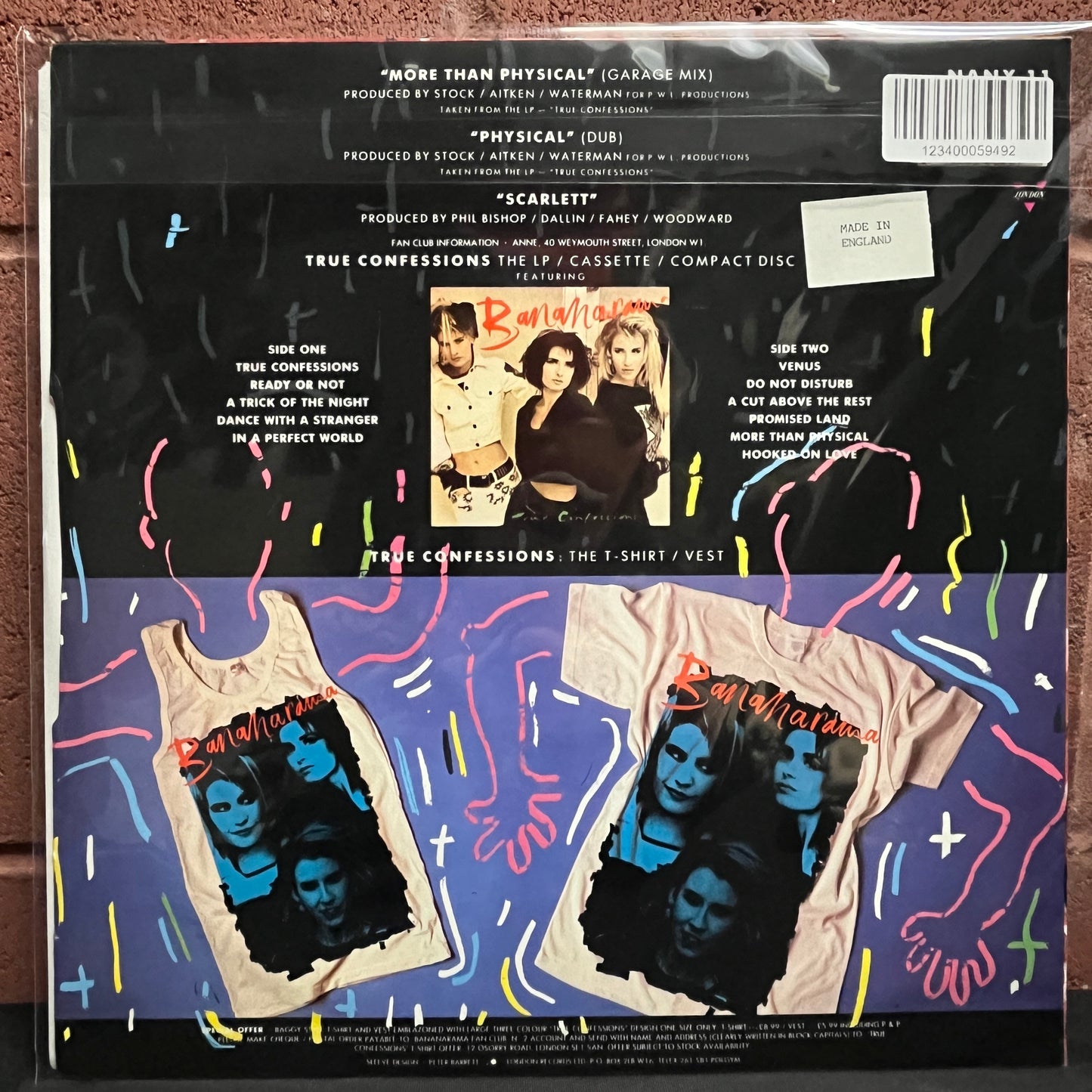 Used Vinyl: Bananarama "More Than Physical" 12" (1986 UK Press)