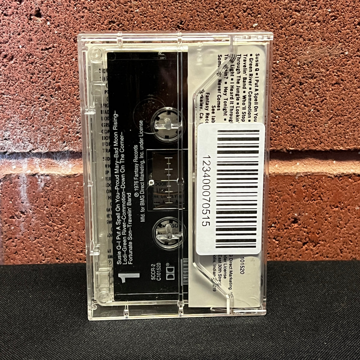 Used Cassette: Creedence Clearwater Revival "Chronicle" Tape