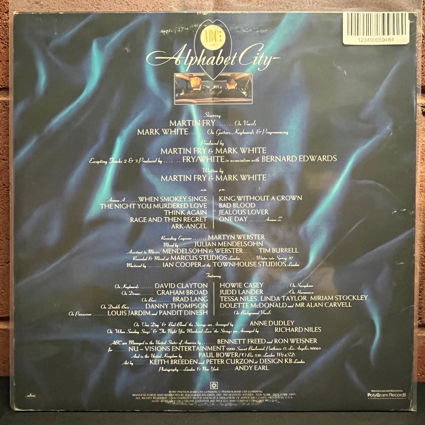 Used Vinyl: ABC "Absolutely (Greatest Hits)" LP (1990 UK Press)