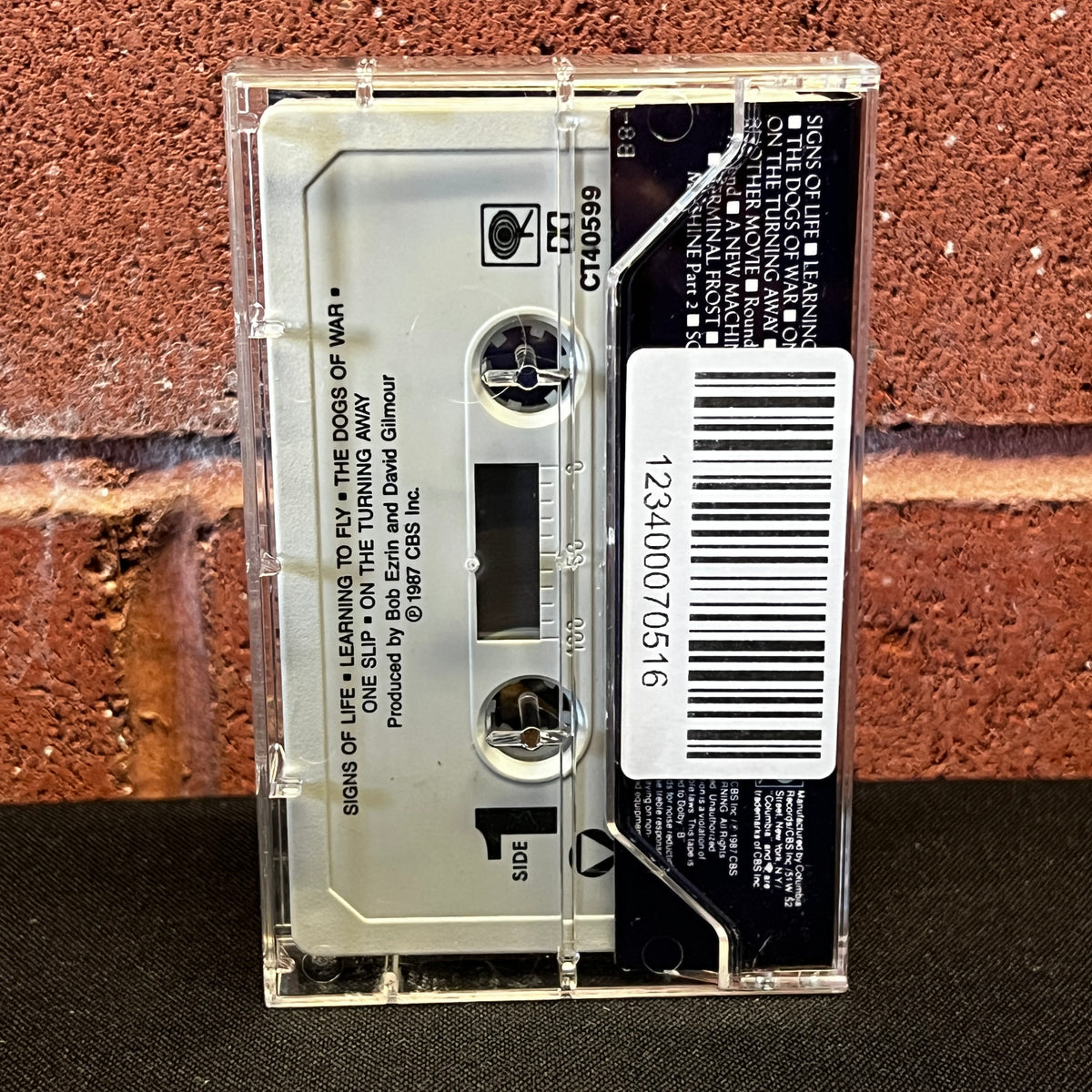 Used Cassette: Pink Floyd "A Momentary Lapse Of Reason" Tape