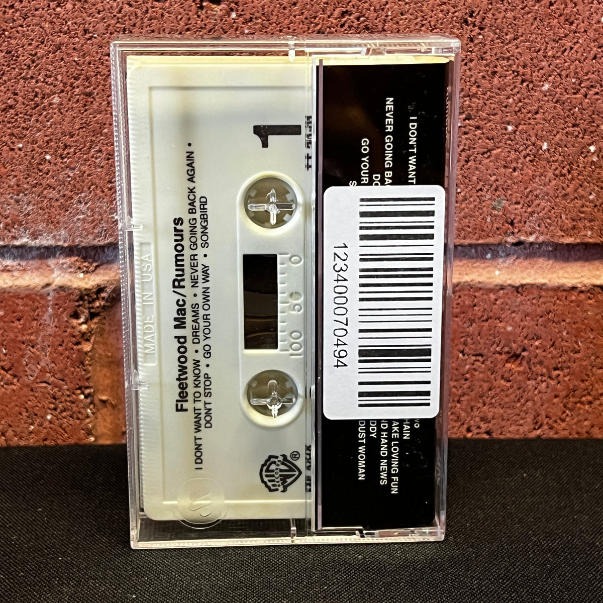 Used Cassette: Fleetwood Mac "Rumours" Tape