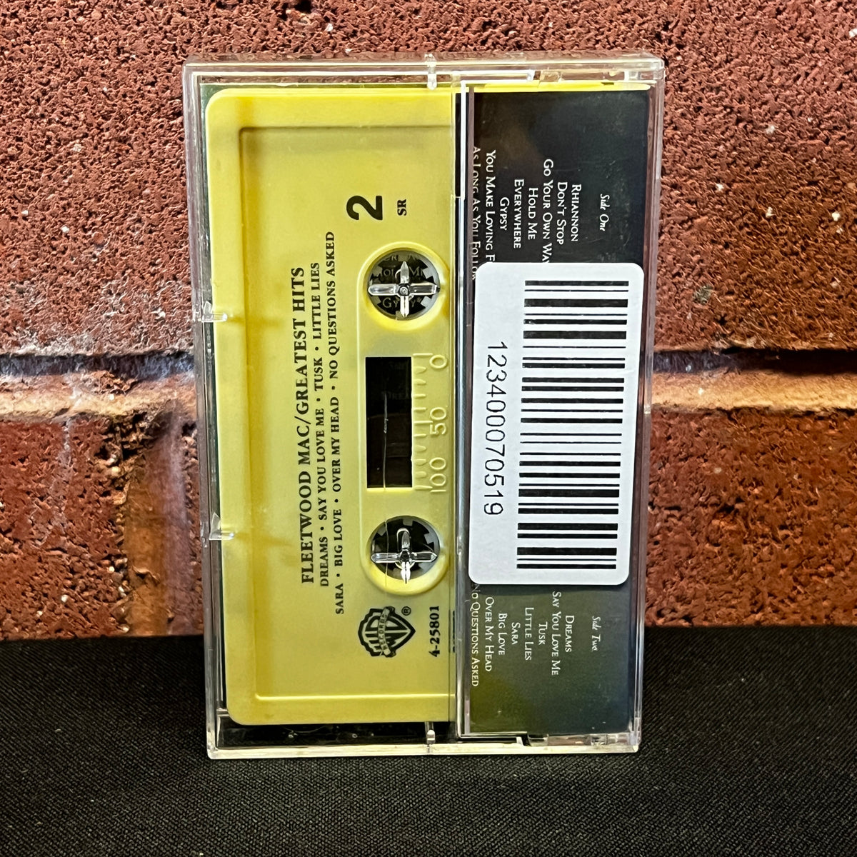 Used Cassette: Fleetwood Mac "Greatest Hits" Tape