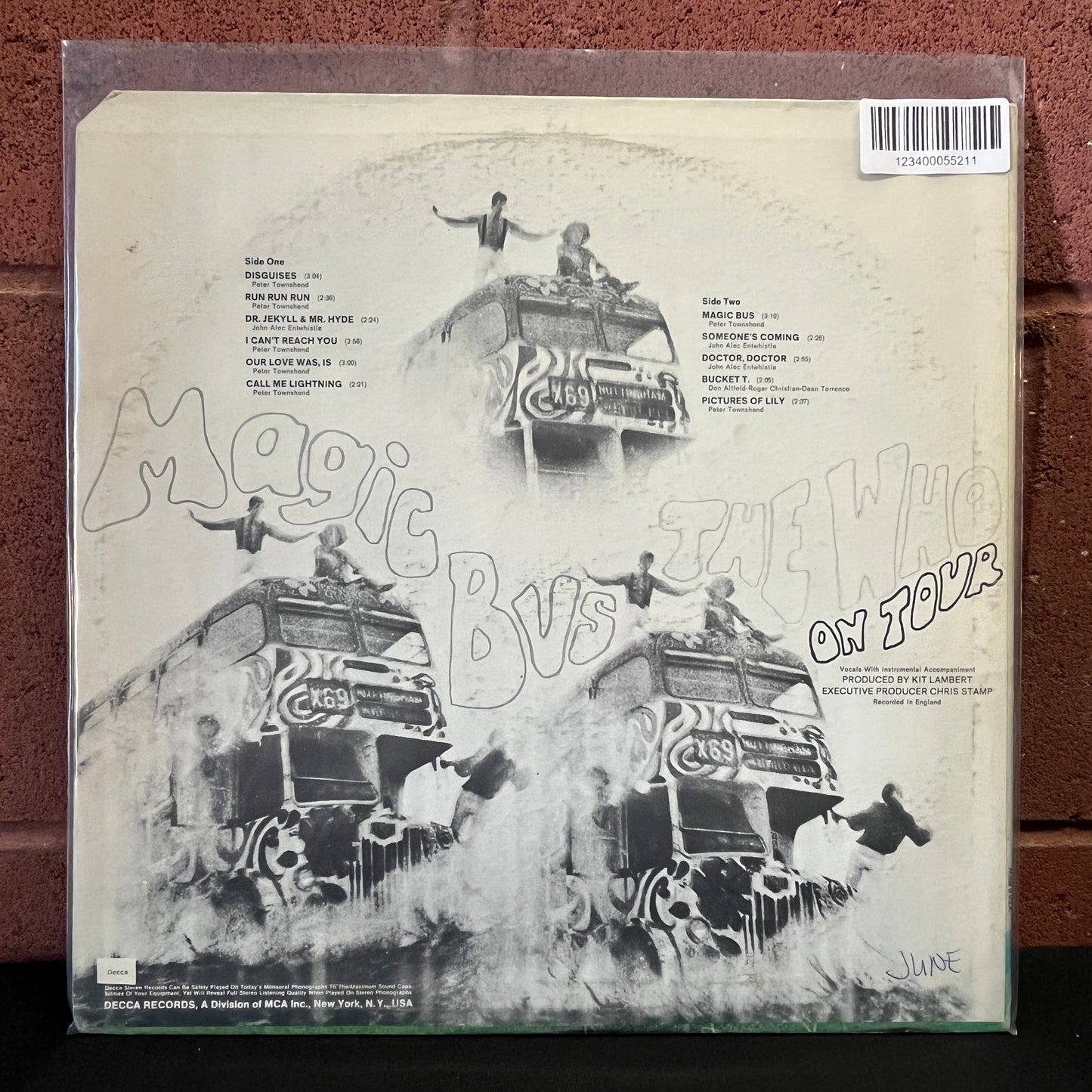 Used Vinyl: The Who "Magic Bus: The Who On Tour" LP