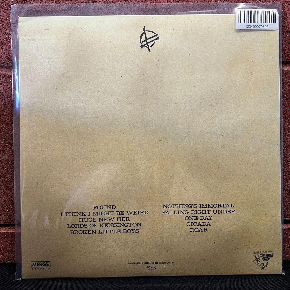 Used Vinyl: Fucked Up "One Day" LP (2023 Press - Blue Inside Milky Clear Vinyl)