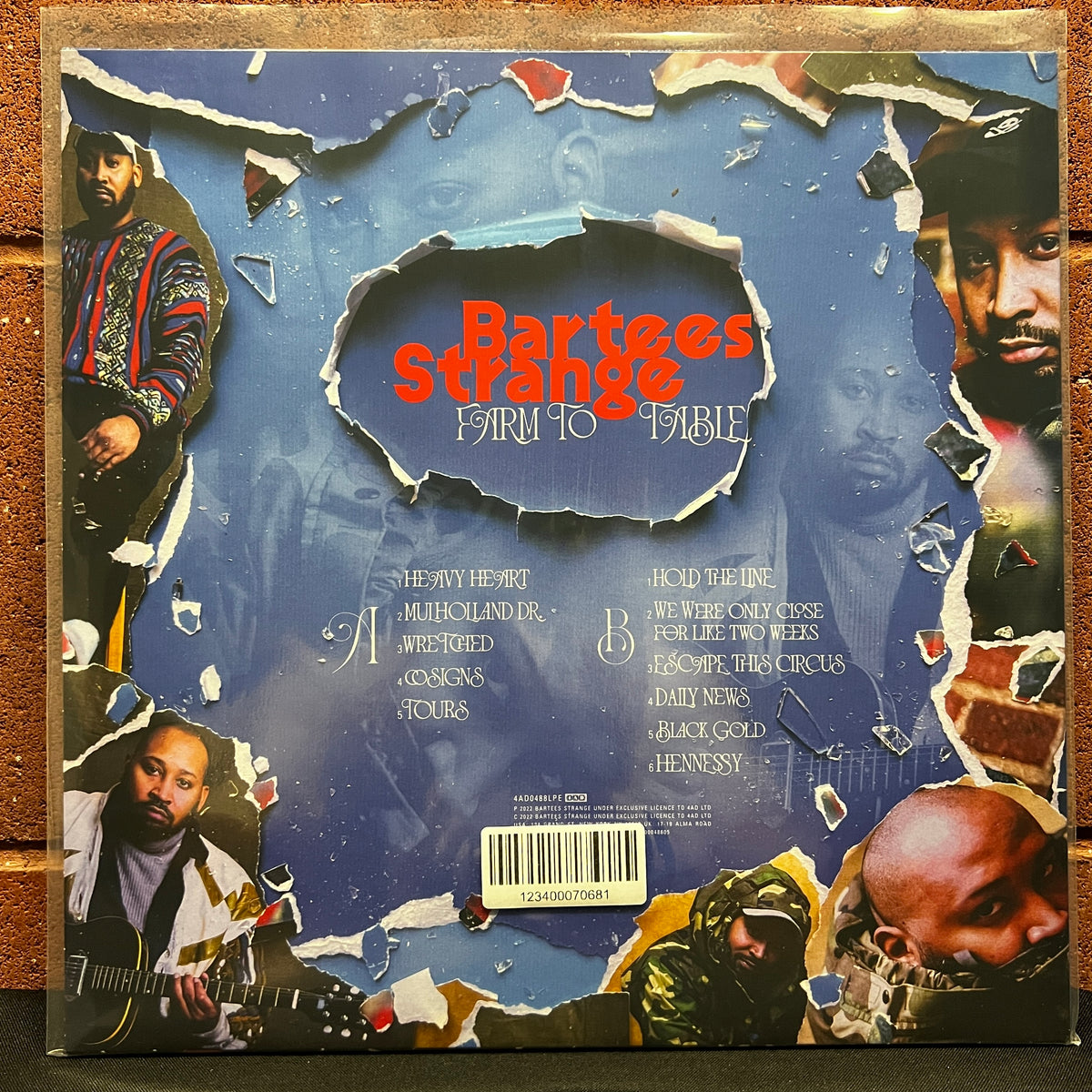 Used Vinyl: Bartees Strange "Farm To Table" LP (2022 Press - Tri-Color Vinyl)