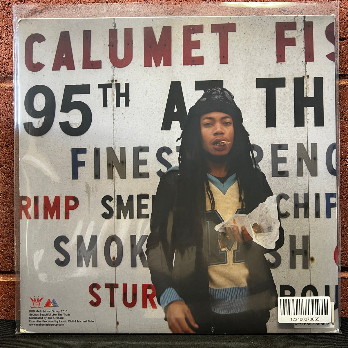 Used Vinyl: Lando Chill "For Mark, Your Son" LP (2016 Press - Clear/Blue Split Vinyl)