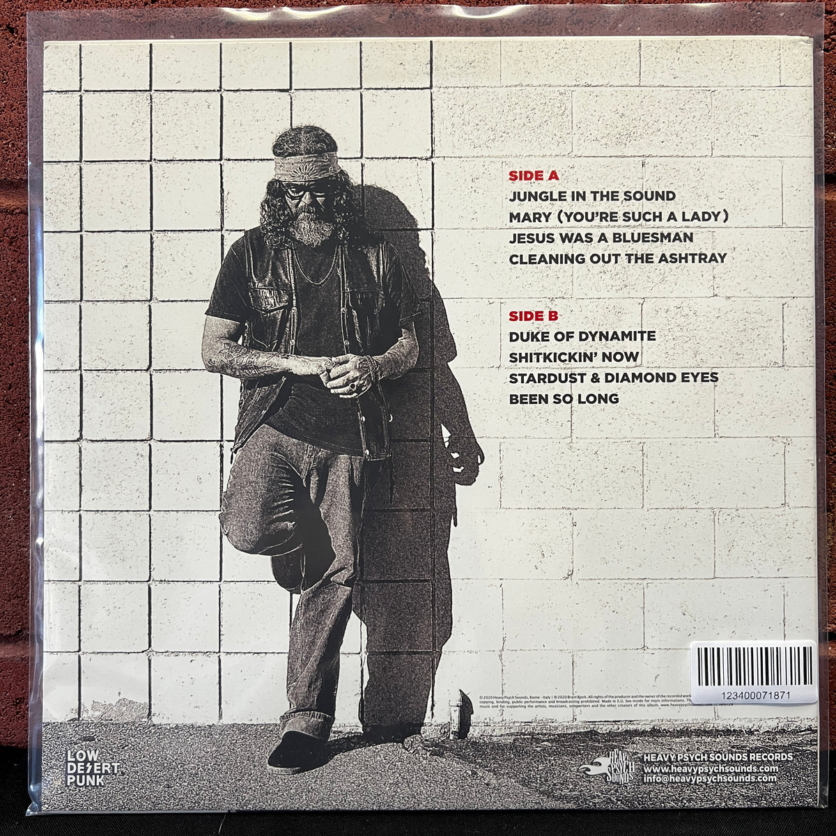 Used Vinyl: Brant Bjork "S/T" LP (2020 Euro Press)