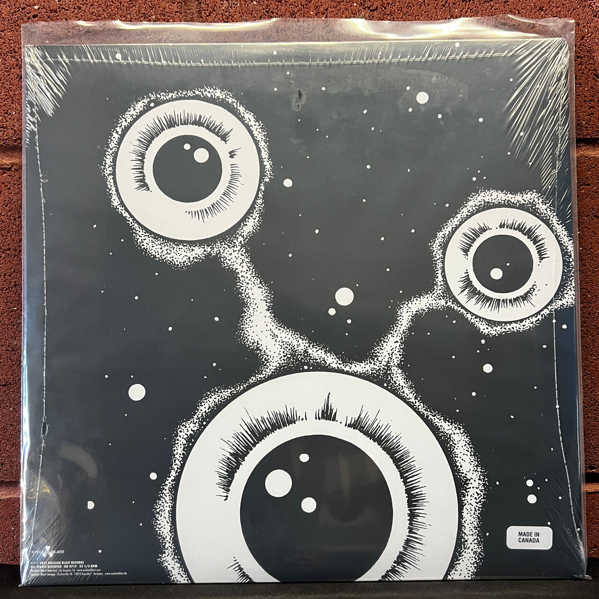 Used Vinyl: Earthless "Sonic Prayer" LP (2022 Press - White In Blue Vinyl - Sealed)