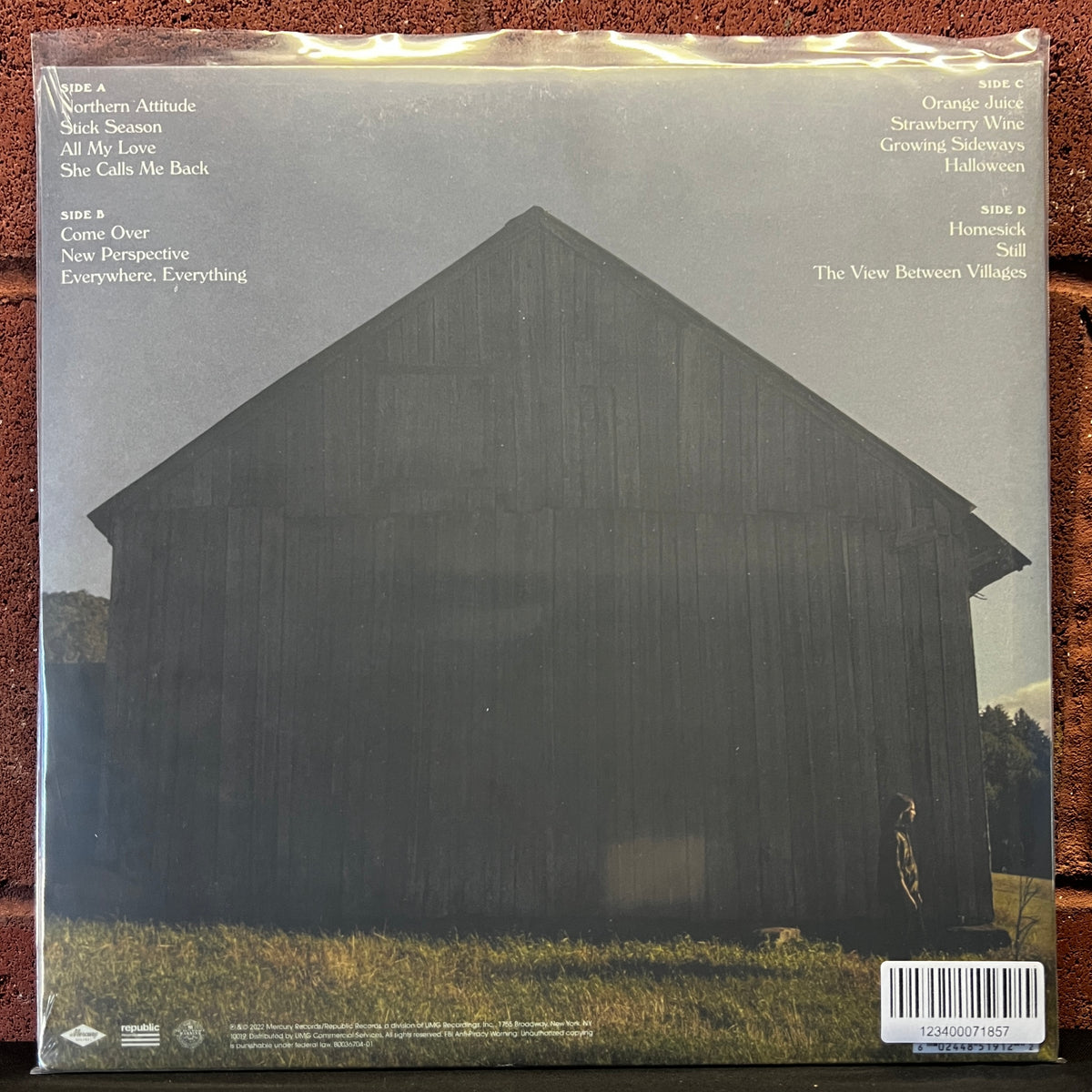 Used Vinyl: Noah Kahan "Stick Season" 2xLP (2023 Press - Sealed)