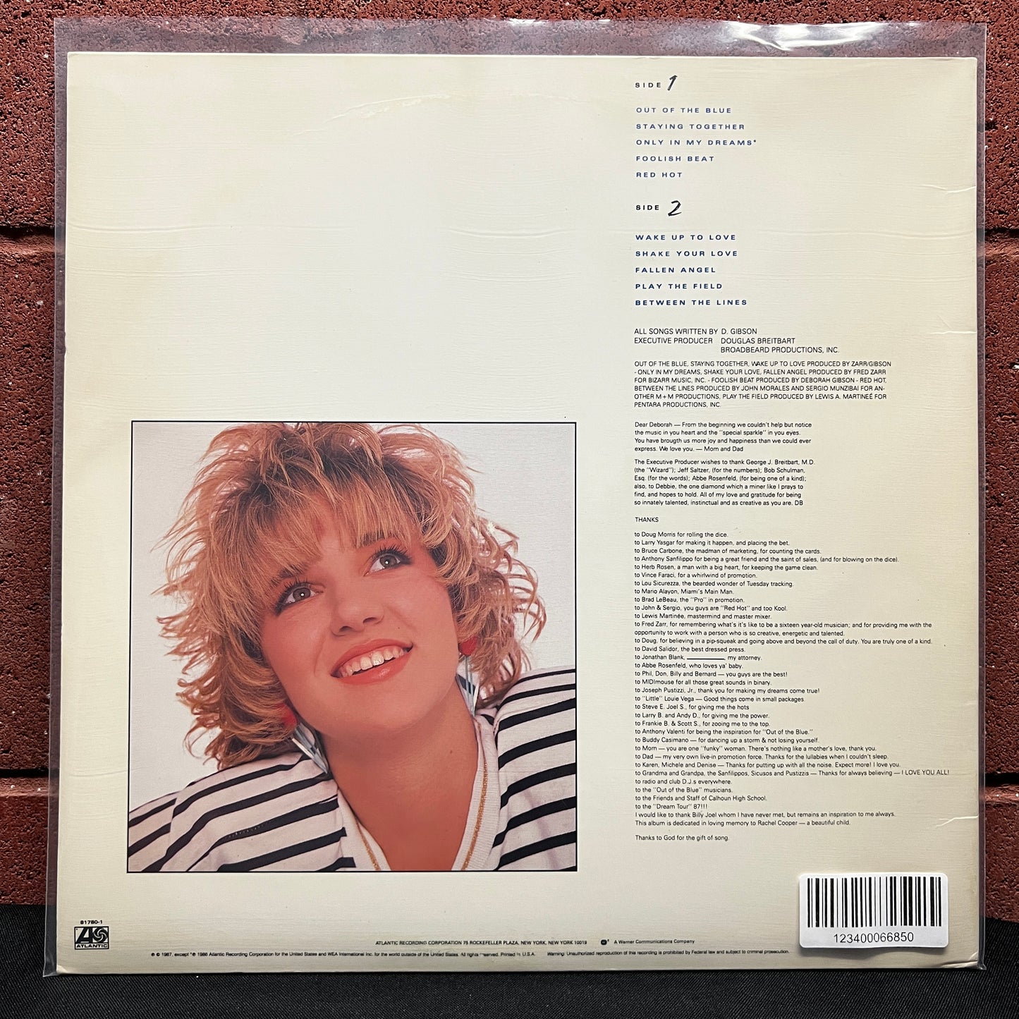 Used Vinyl: Debbie Gibson "Out Of The Blue" LP (1987 Press)
