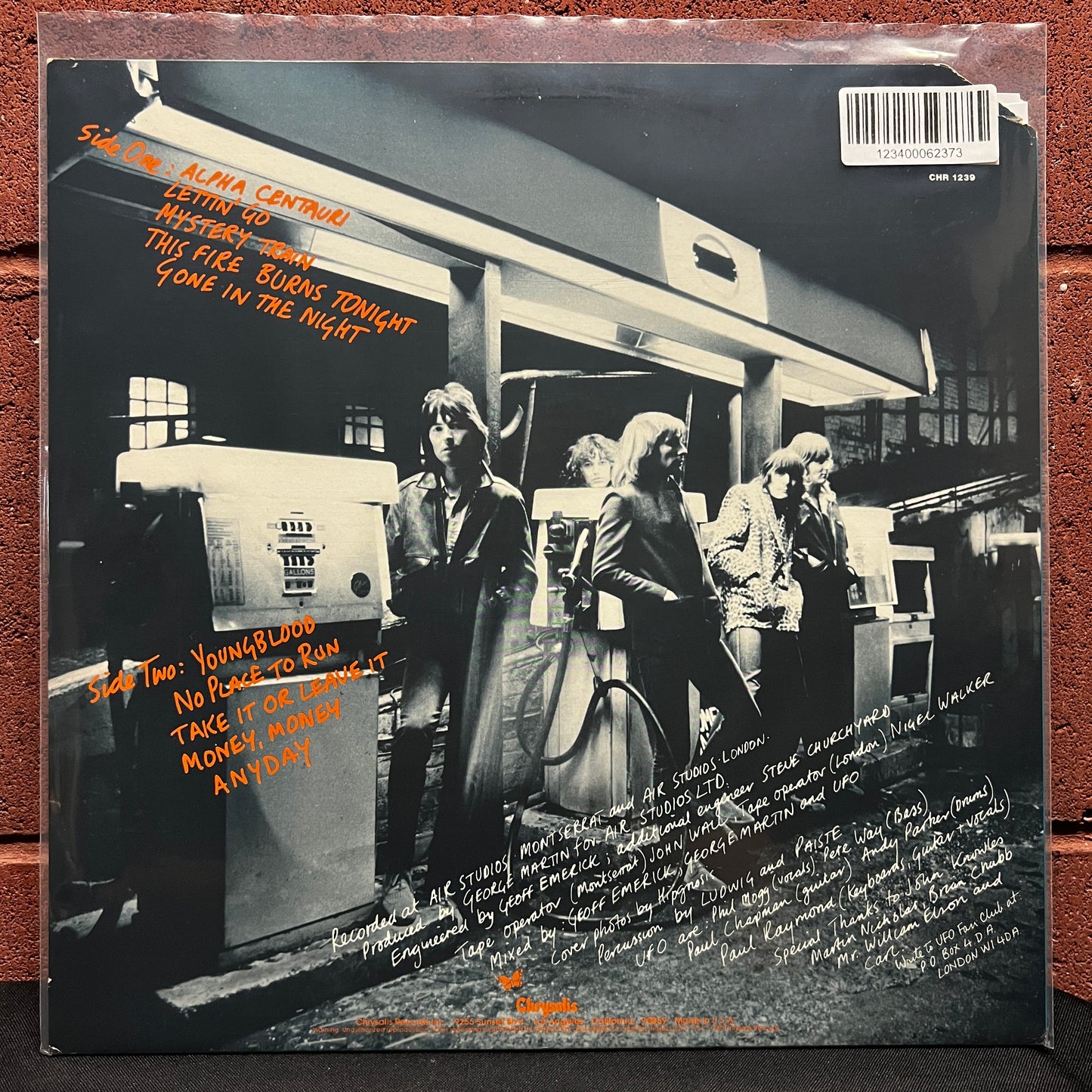 Used Vinyl: UFO "No Place To Run" LP