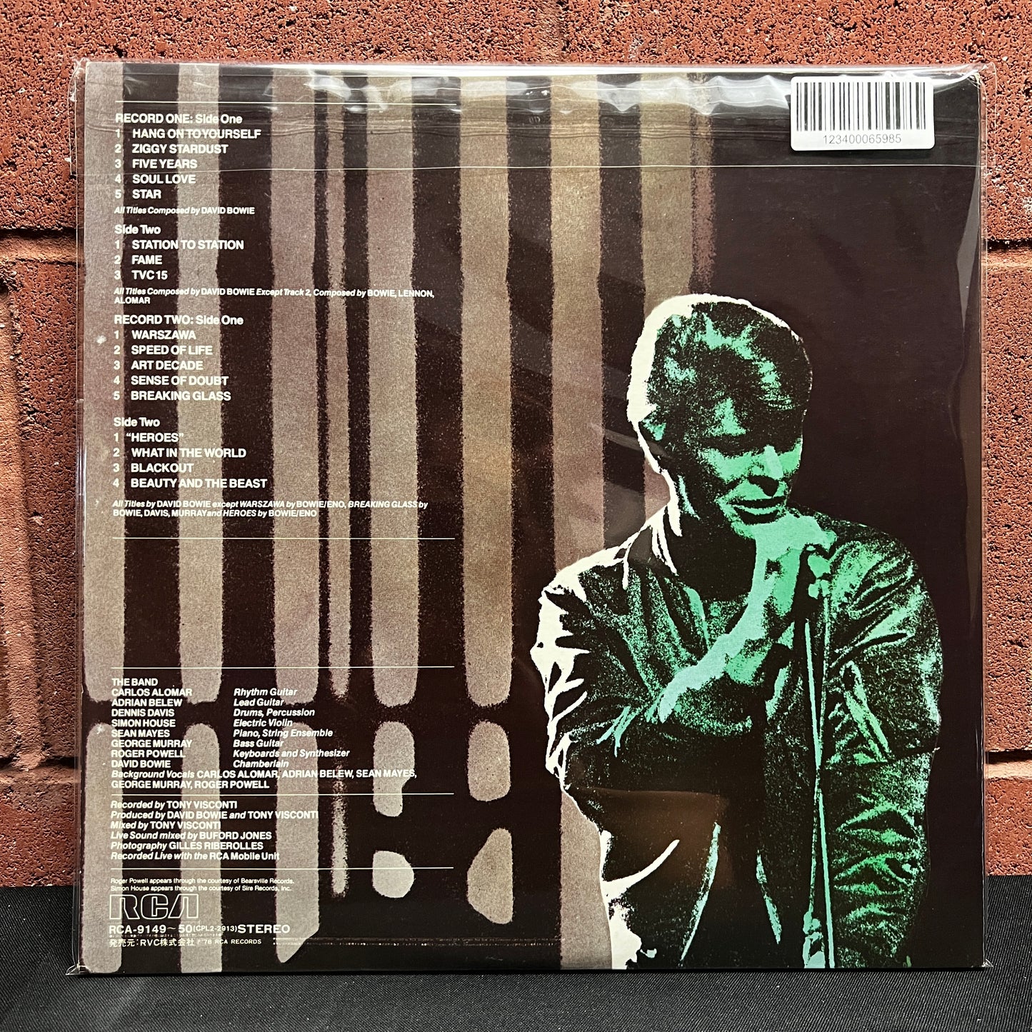 Used Vinyl: David Bowie "Stage" 2xLP (1978 Japanese Press)