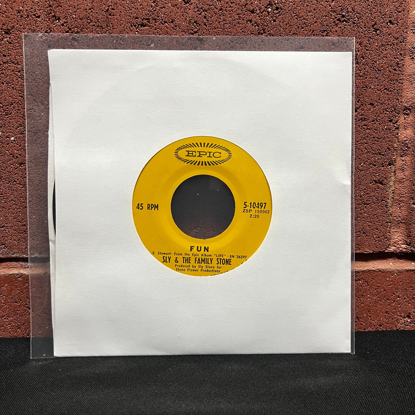 Used Vinyl: Sly and the Family Stone "Hot Fun in the Summertime" 7"
