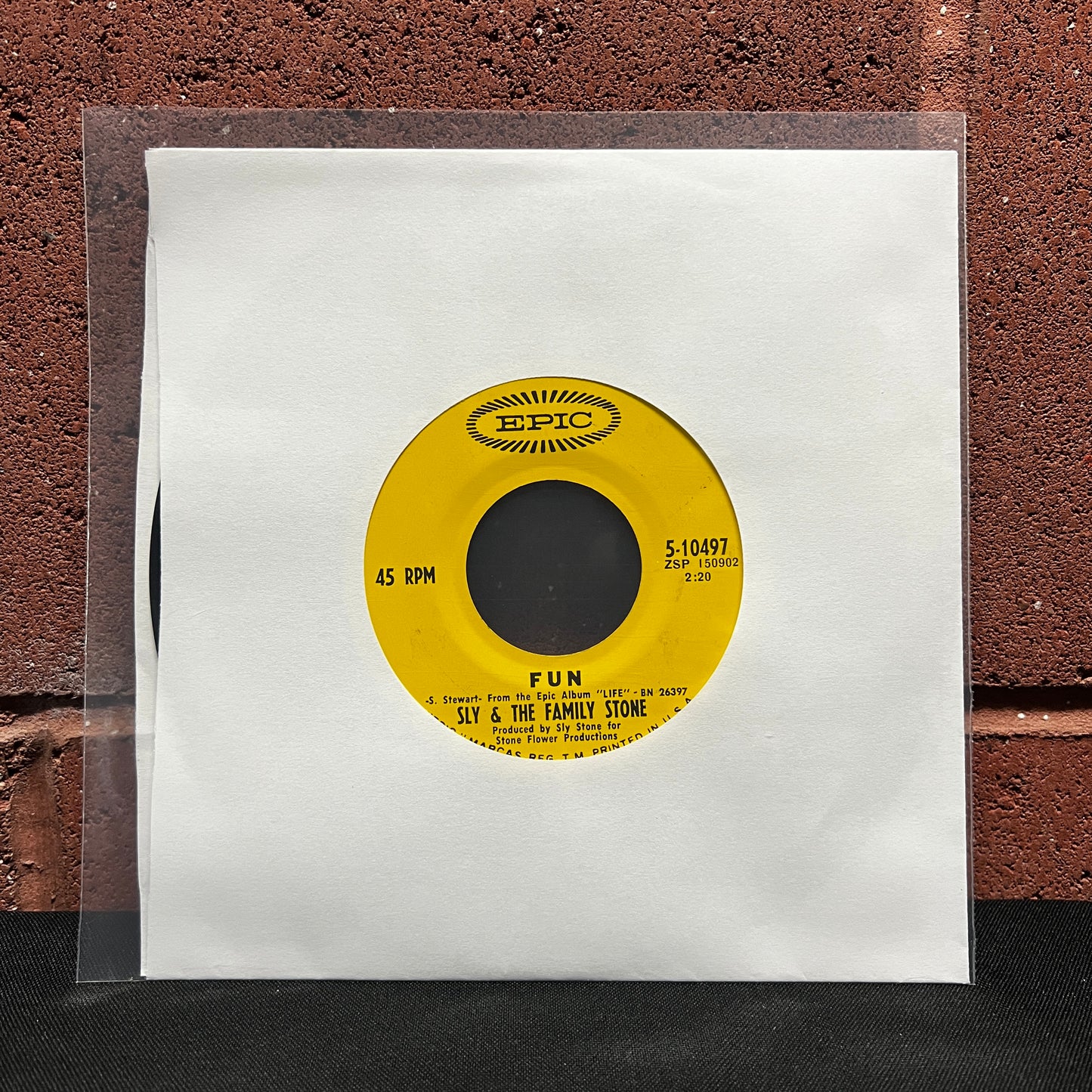 Used Vinyl: Sly and the Family Stone "Hot Fun in the Summertime" 7"