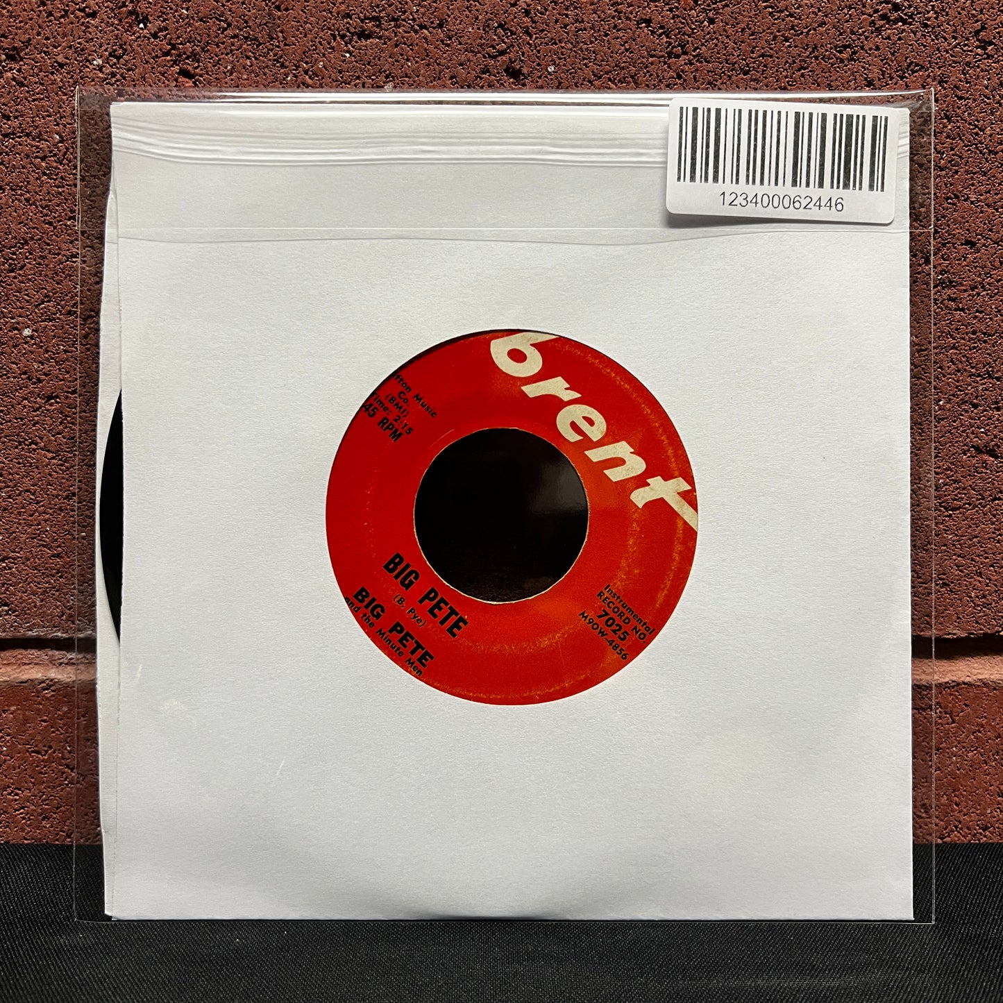 Used Vinyl: Big Pete and the Minute Men "Baracuda" 7"
