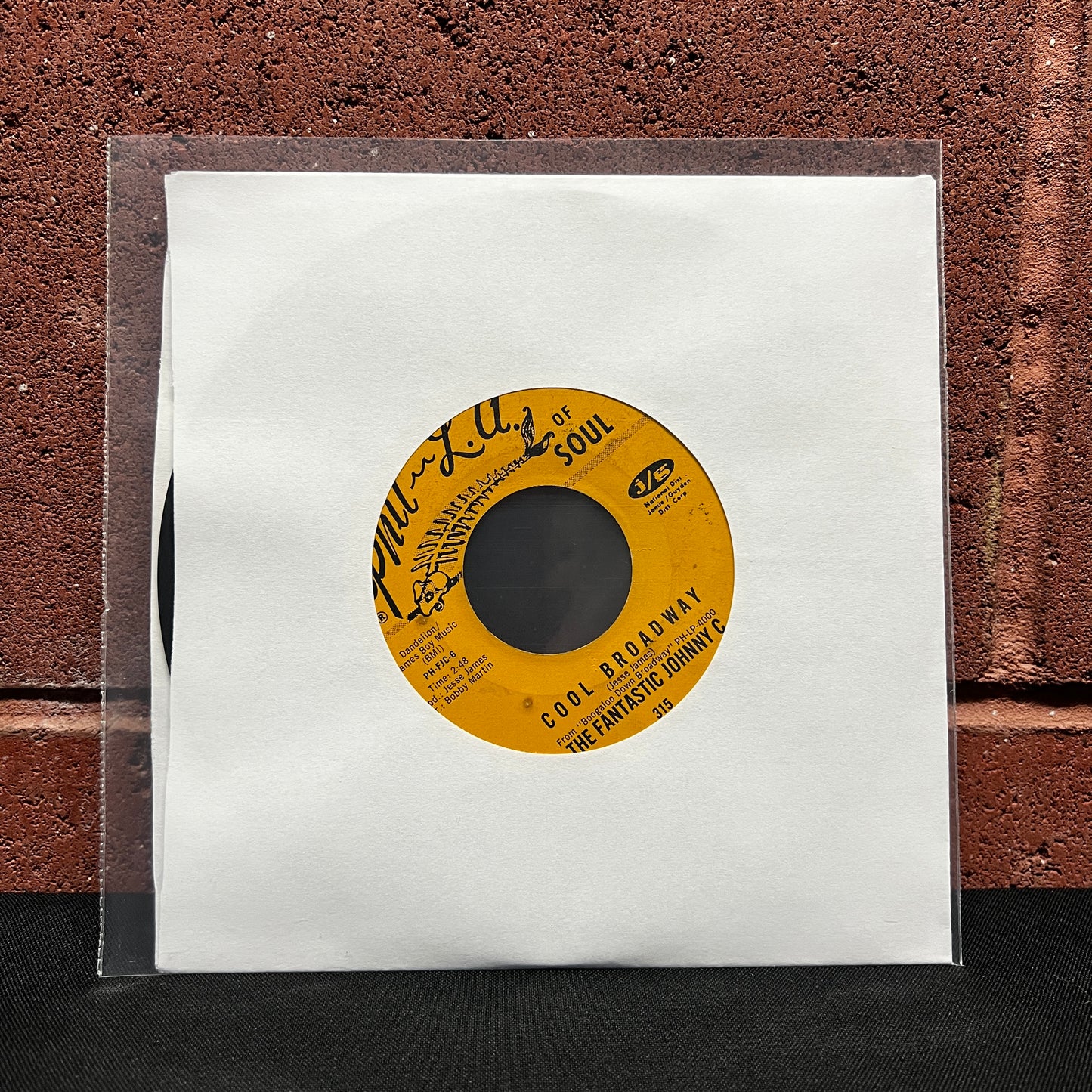 Used Vinyl: Fantastic Johnny C "Hitch It To The Horse" 7"