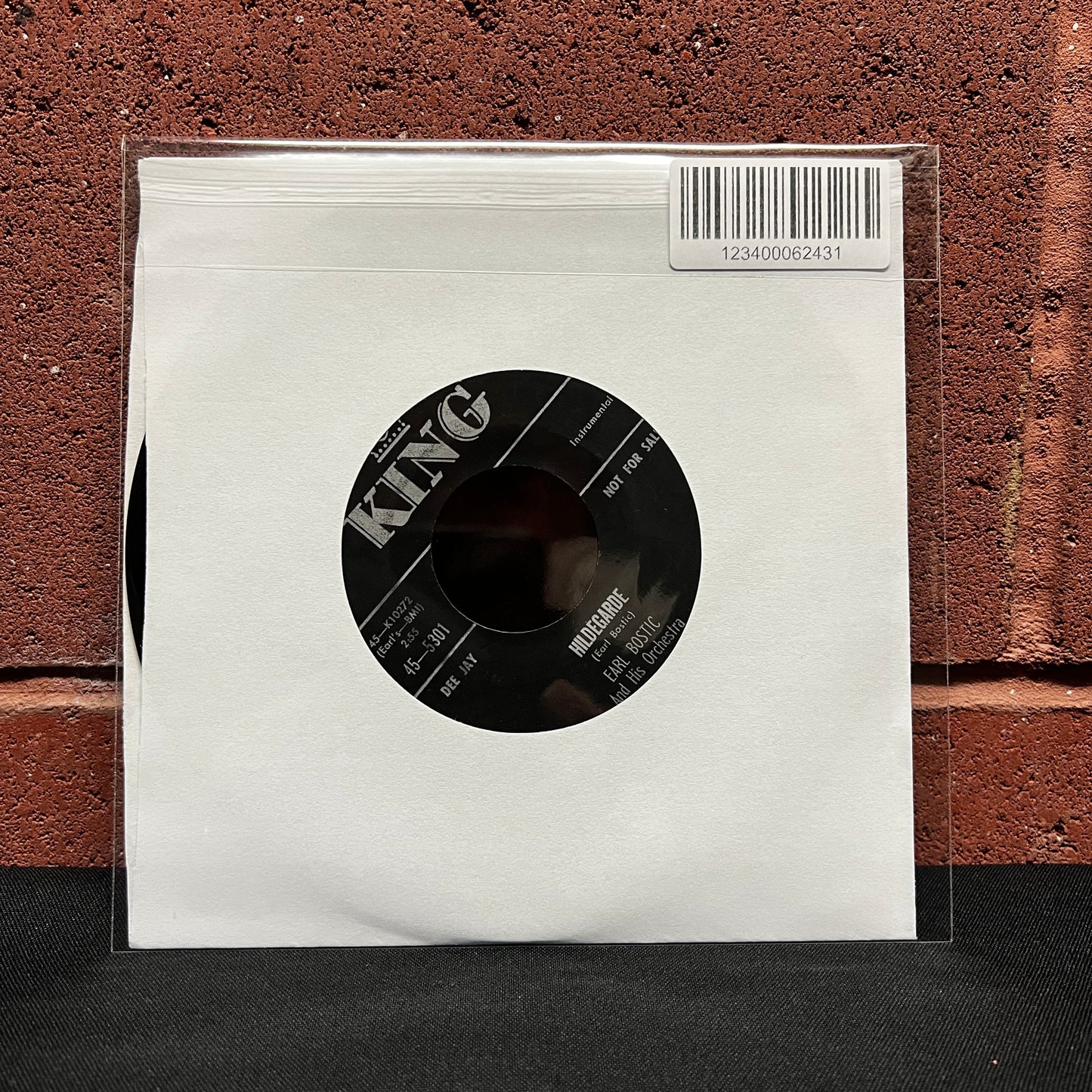 Used Vinyl: Earl Bostic and his Orchestra "Ebb Tide / Hildegarde" 7" (Promo)