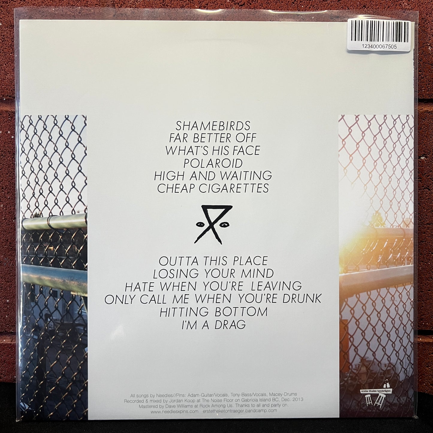Used Vinyl: Needles//Pins "Shamebirds" LP (2014 German Press)