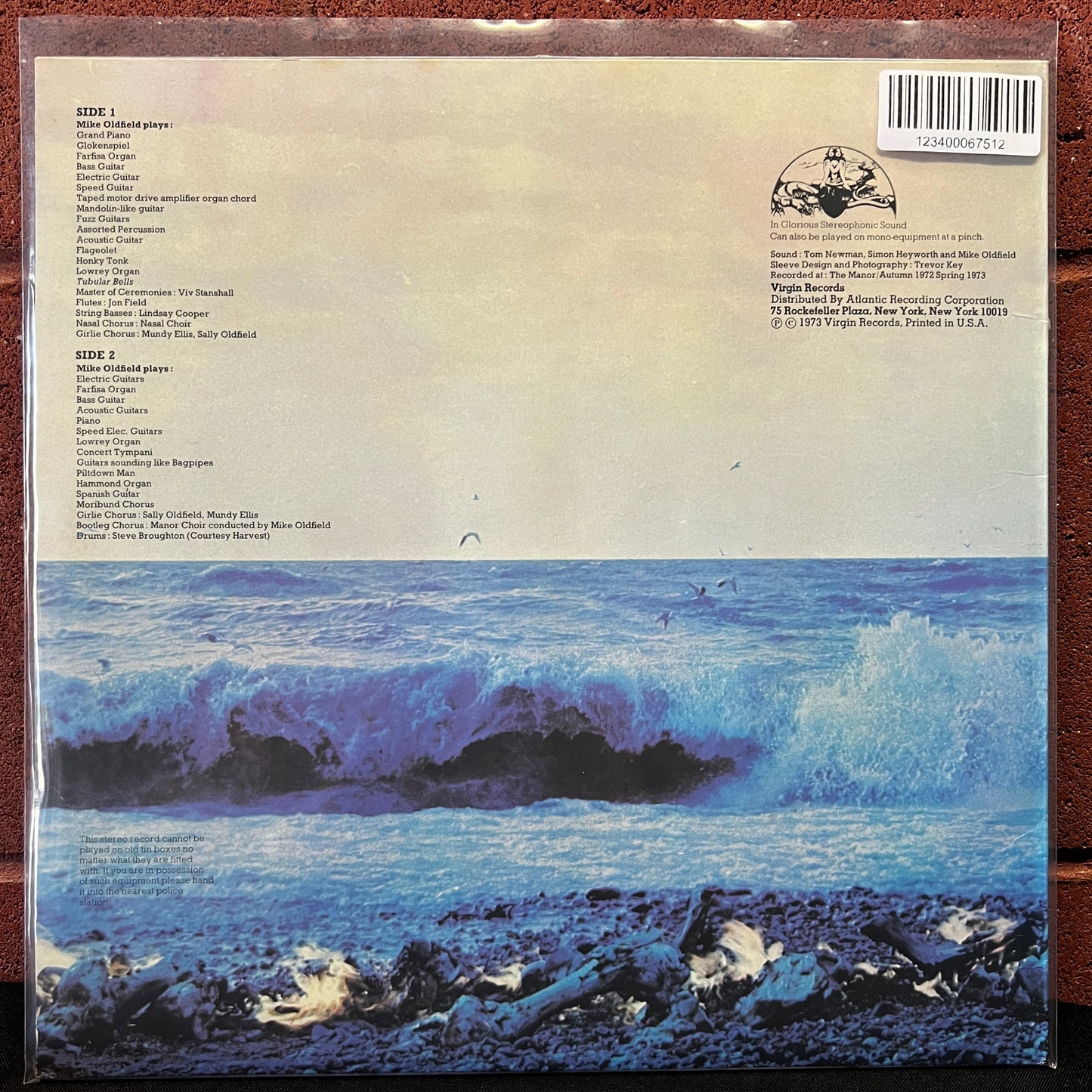 Used Vinyl: Mike Oldfield "Tubular Bells" LP (1973 Press)