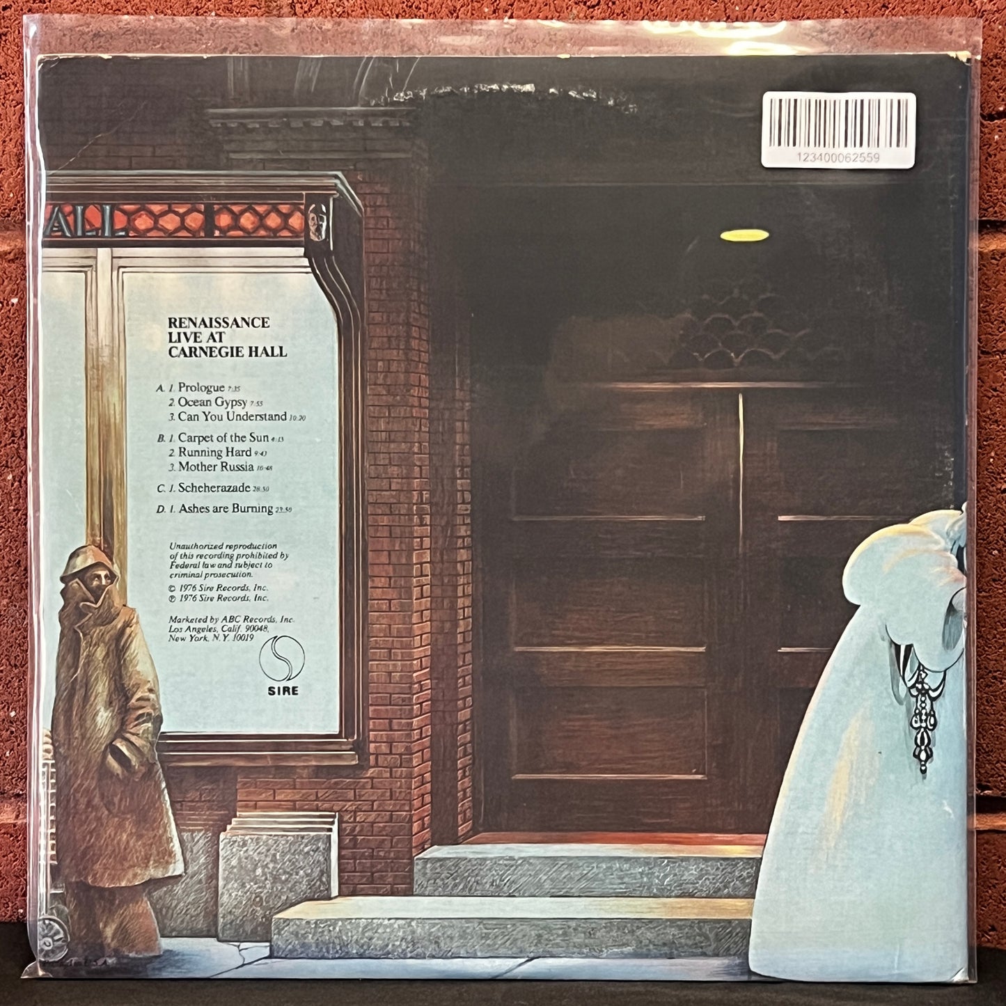 Used Vinyl: Renaissance "Live at Carnegie Hall" 2xLP (1976 Autocoupled pressing)