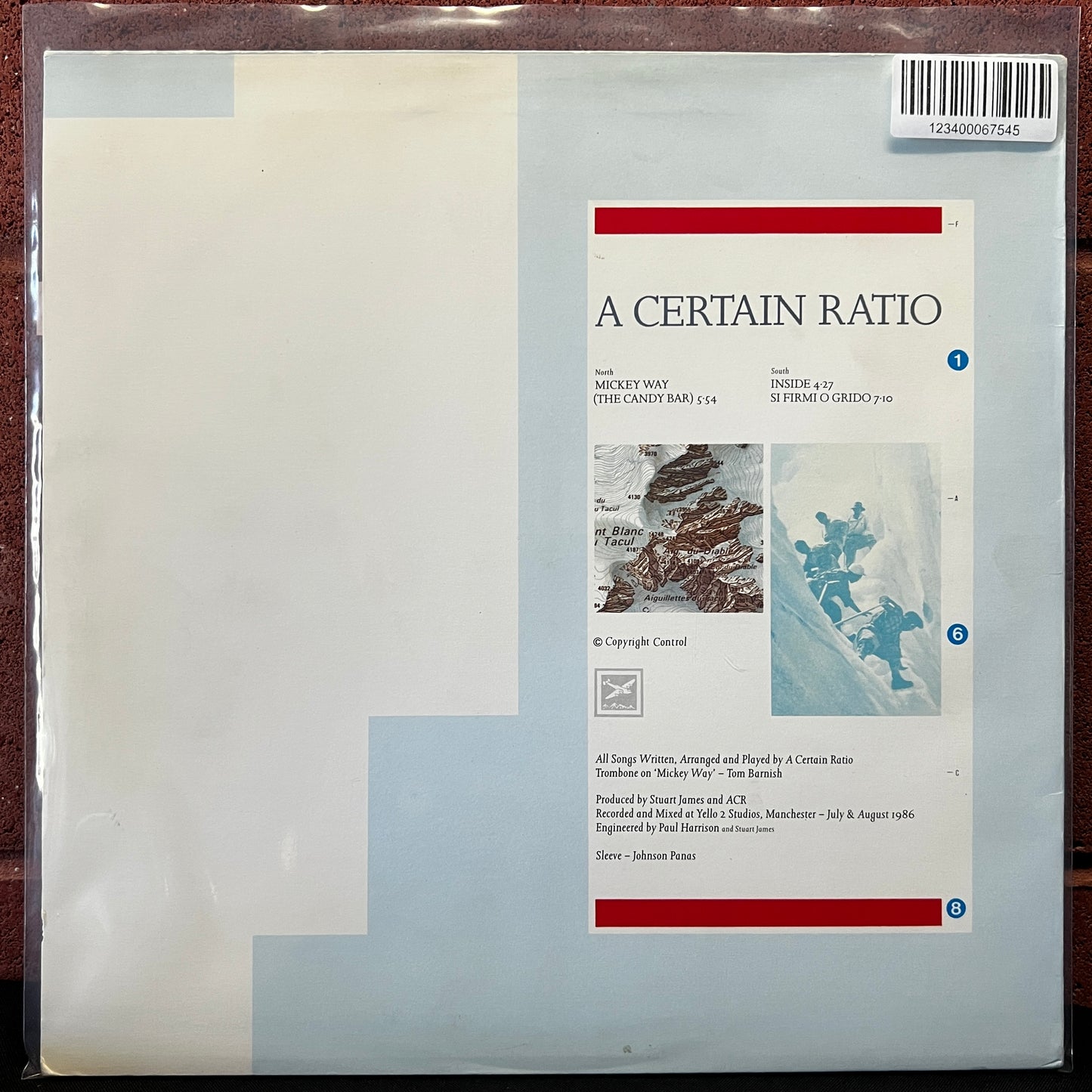 Used Vinyl: A Certain Ratio "Mickey Way (The Candy Bar)" 12" (1989 Press)