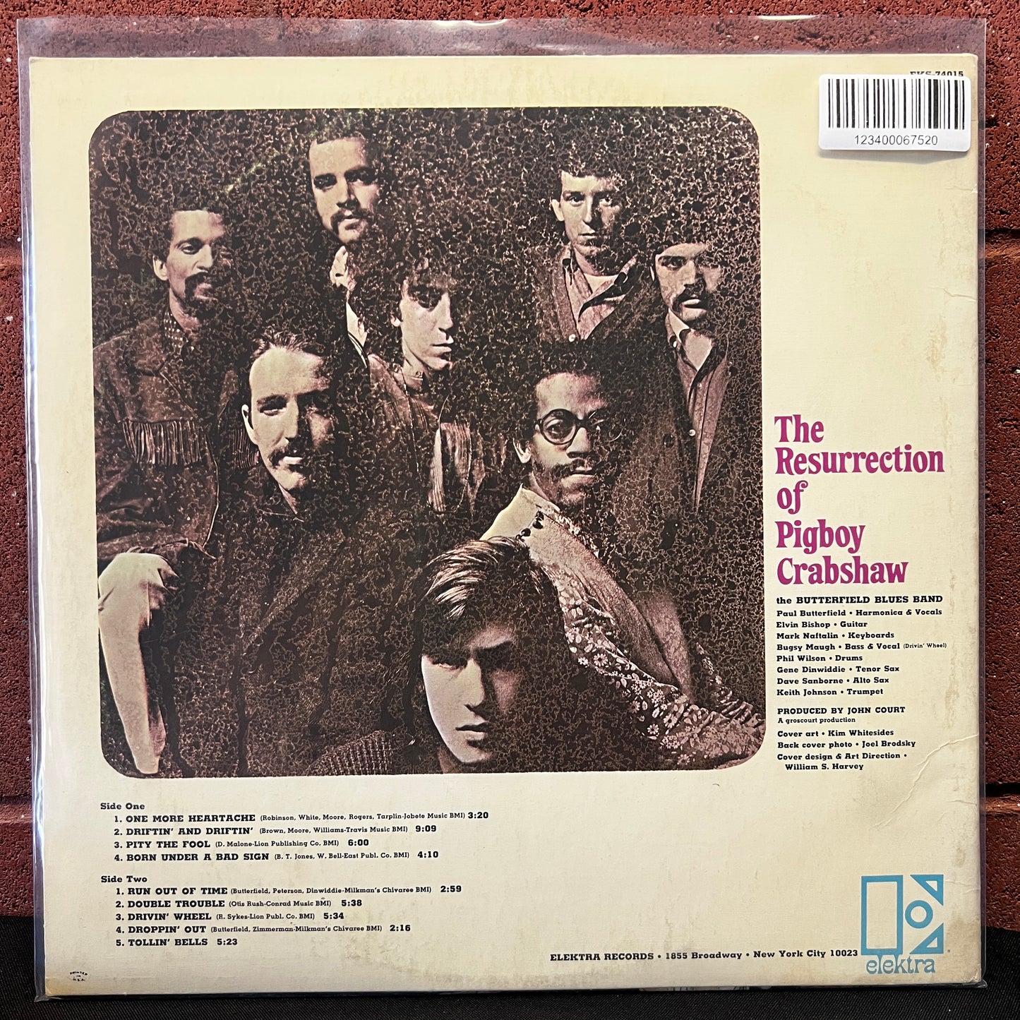 Used Vinyl: The Butterfield Blues Band "The Resurrection Of Pigboy Crabshaw" LP (1970's Press)