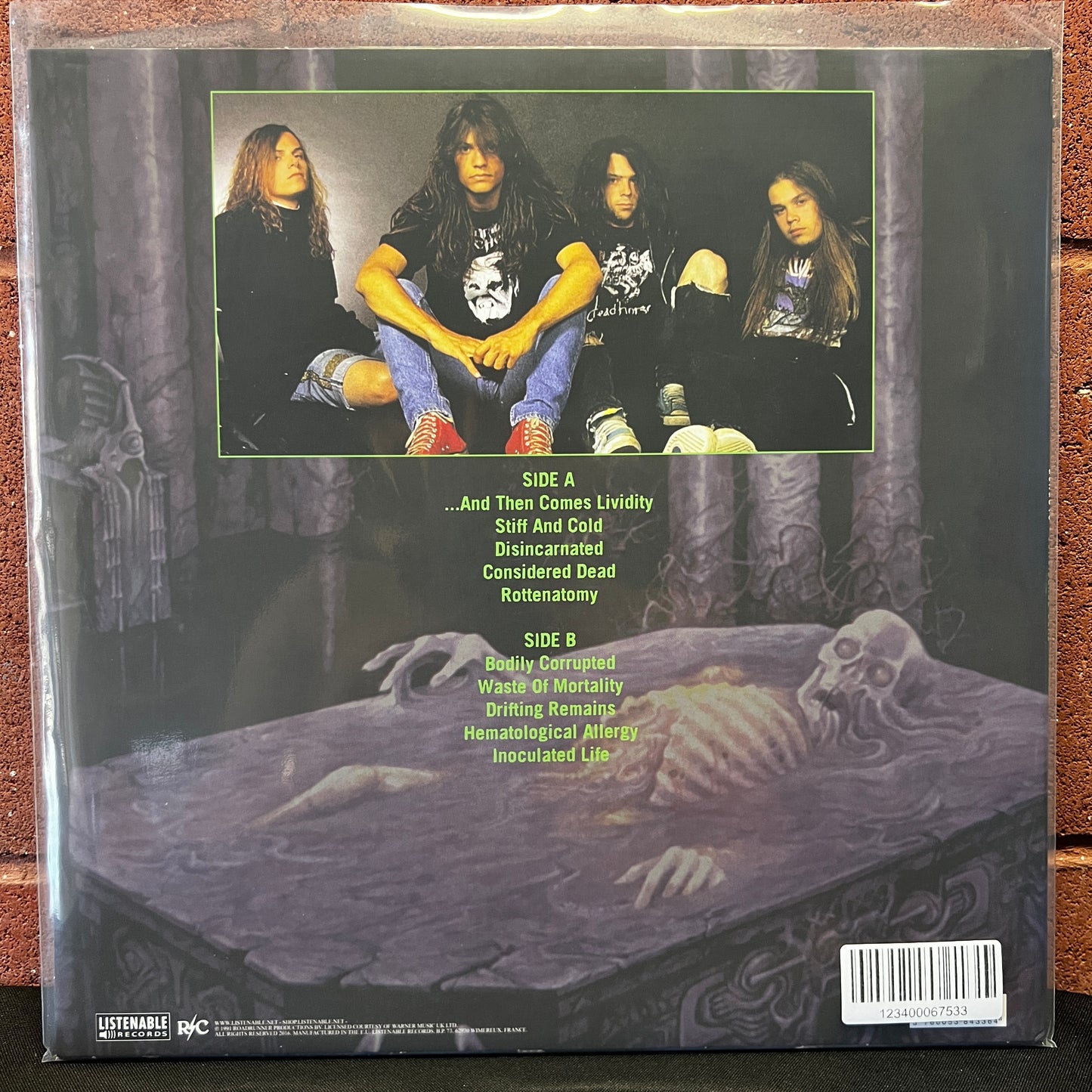 Used Vinyl: Gorguts "Considered Dead" LP (2021 French Press)