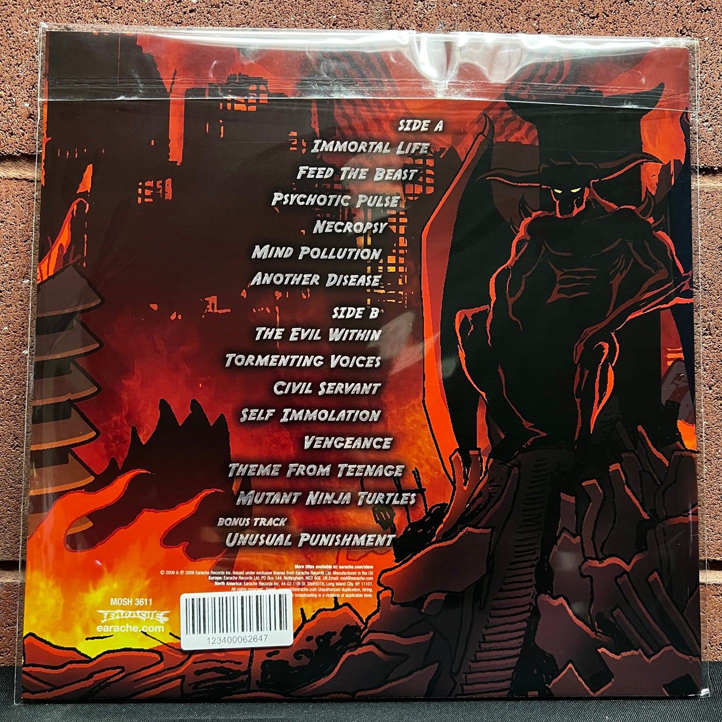 Used Vinyl: Bonded By Blood "Feed the Beast" LP (Red vinyl)