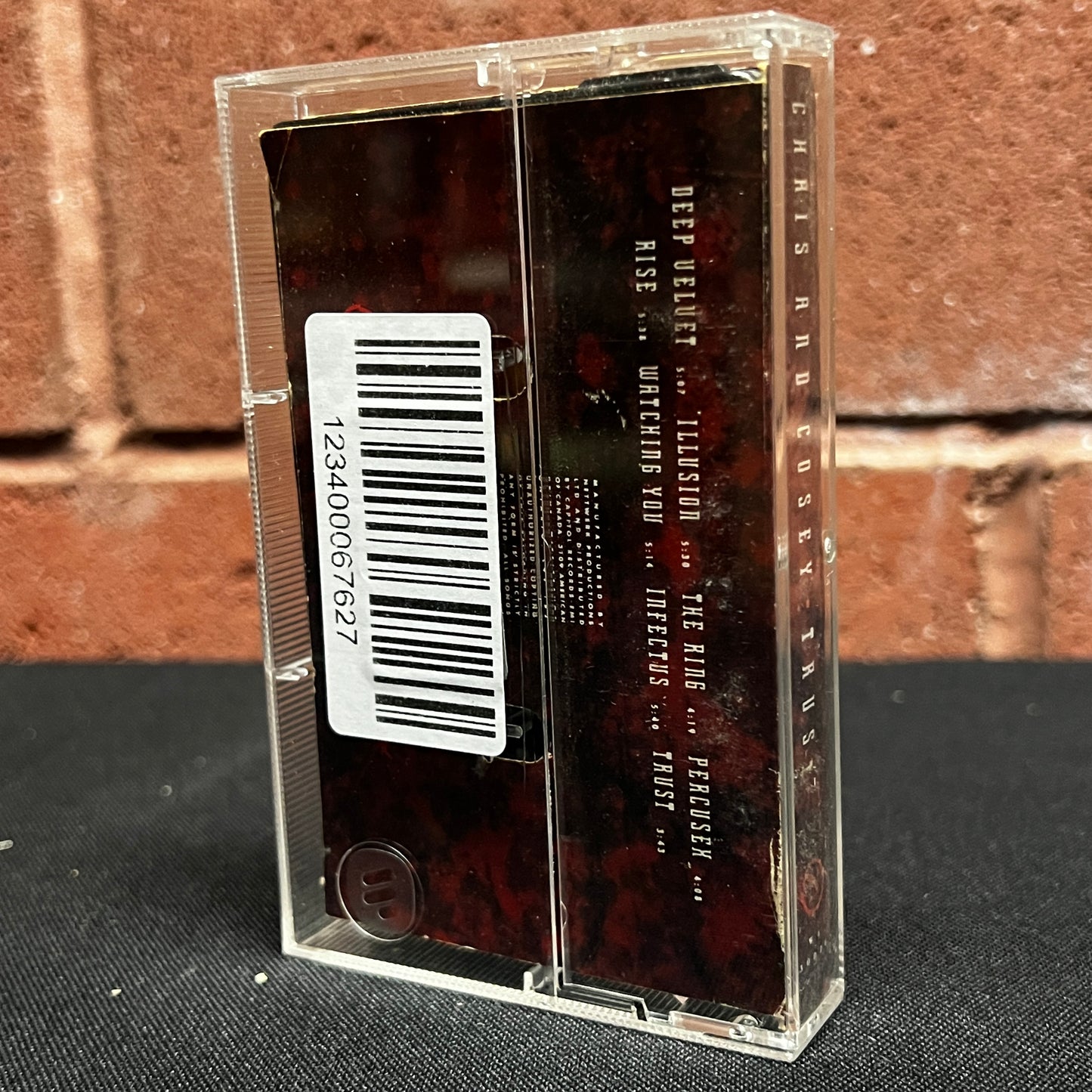 Used Cassette: Chris And Cosey "Trust" Tape