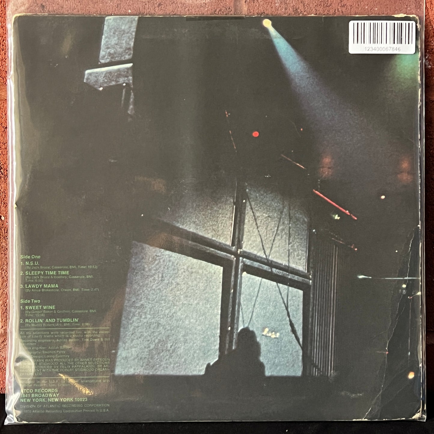 Used Vinyl: Cream "Live Cream" LP (1970 Press)
