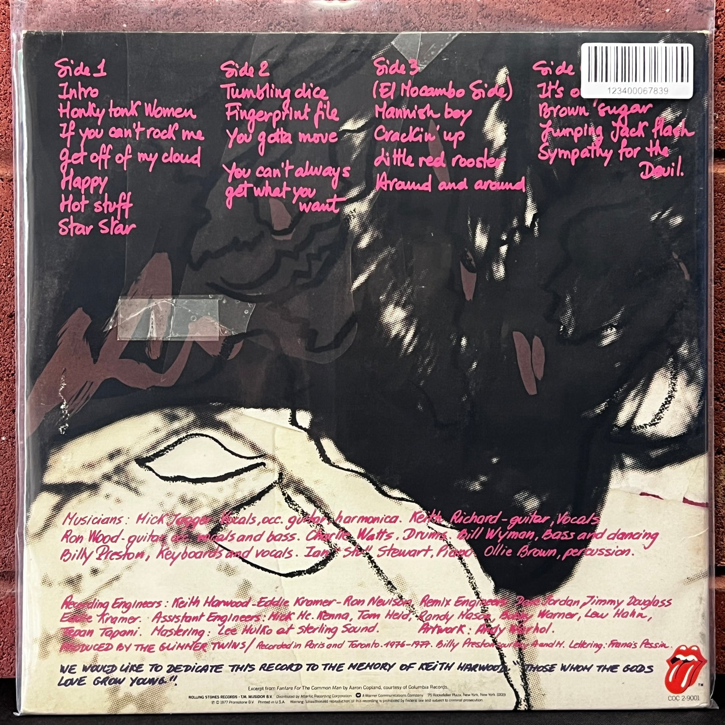 Used Vinyl: The Rolling Stones "Love You Live" 2xLP (1977 Press)