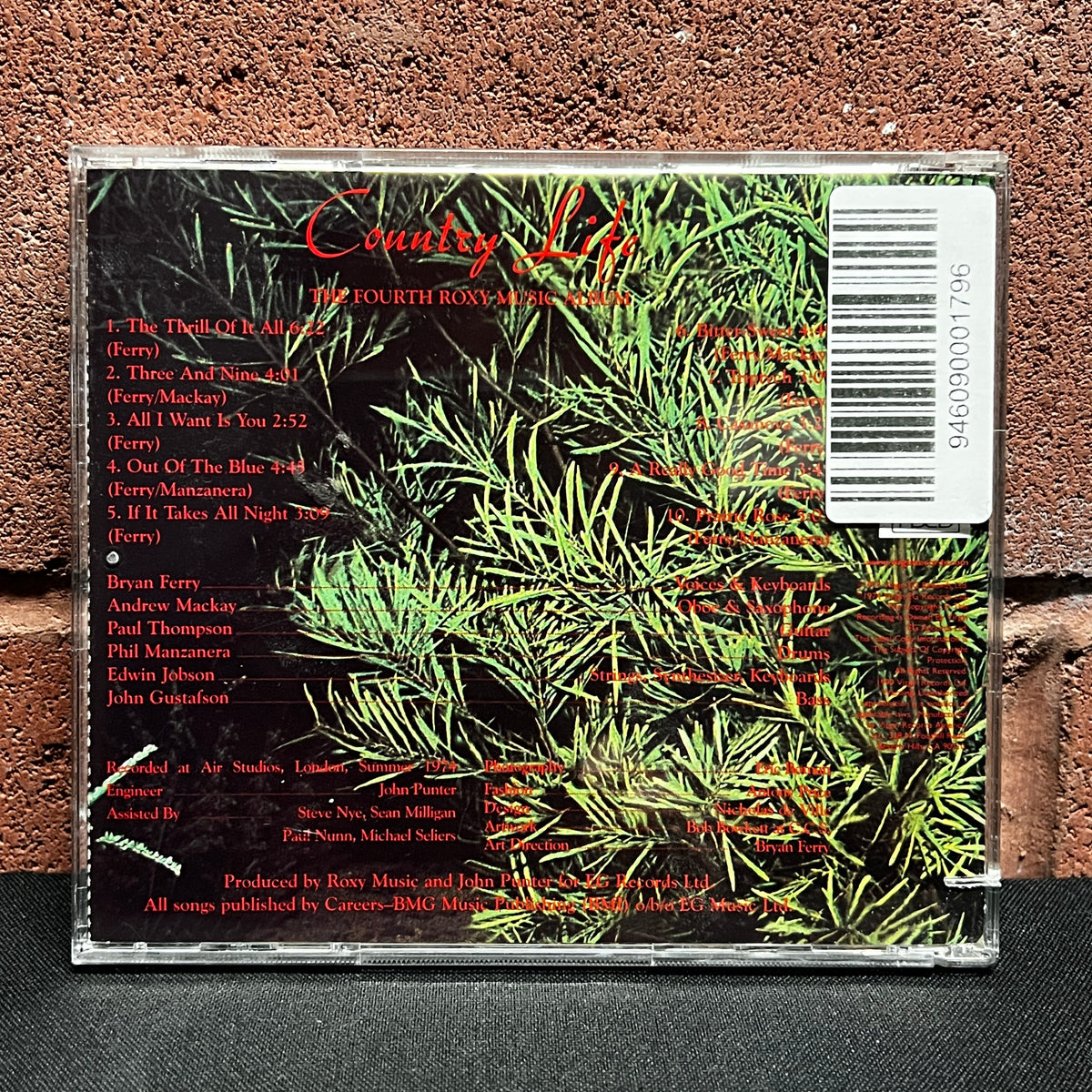 Used CD: Roxy Music "Country Life" CD (1999 US Press)