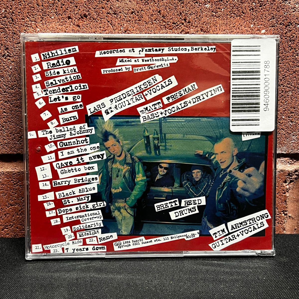 Used CD: Rancid "Let's Go" CD (Sealed! 1994 US Press)